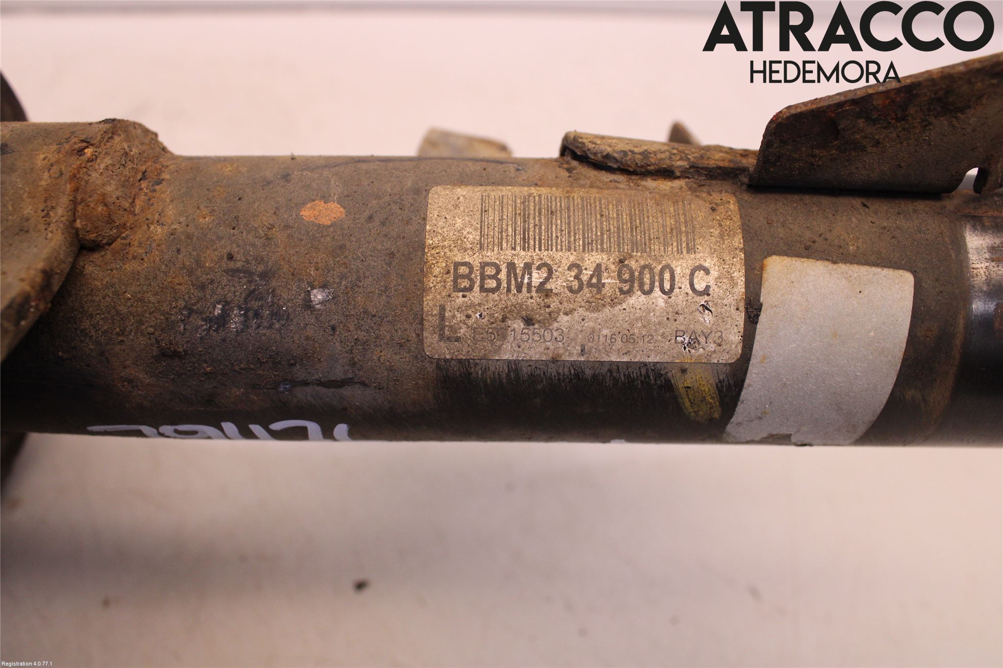 Mazda 3 II 09-13 Fjäderben Fram Vänster