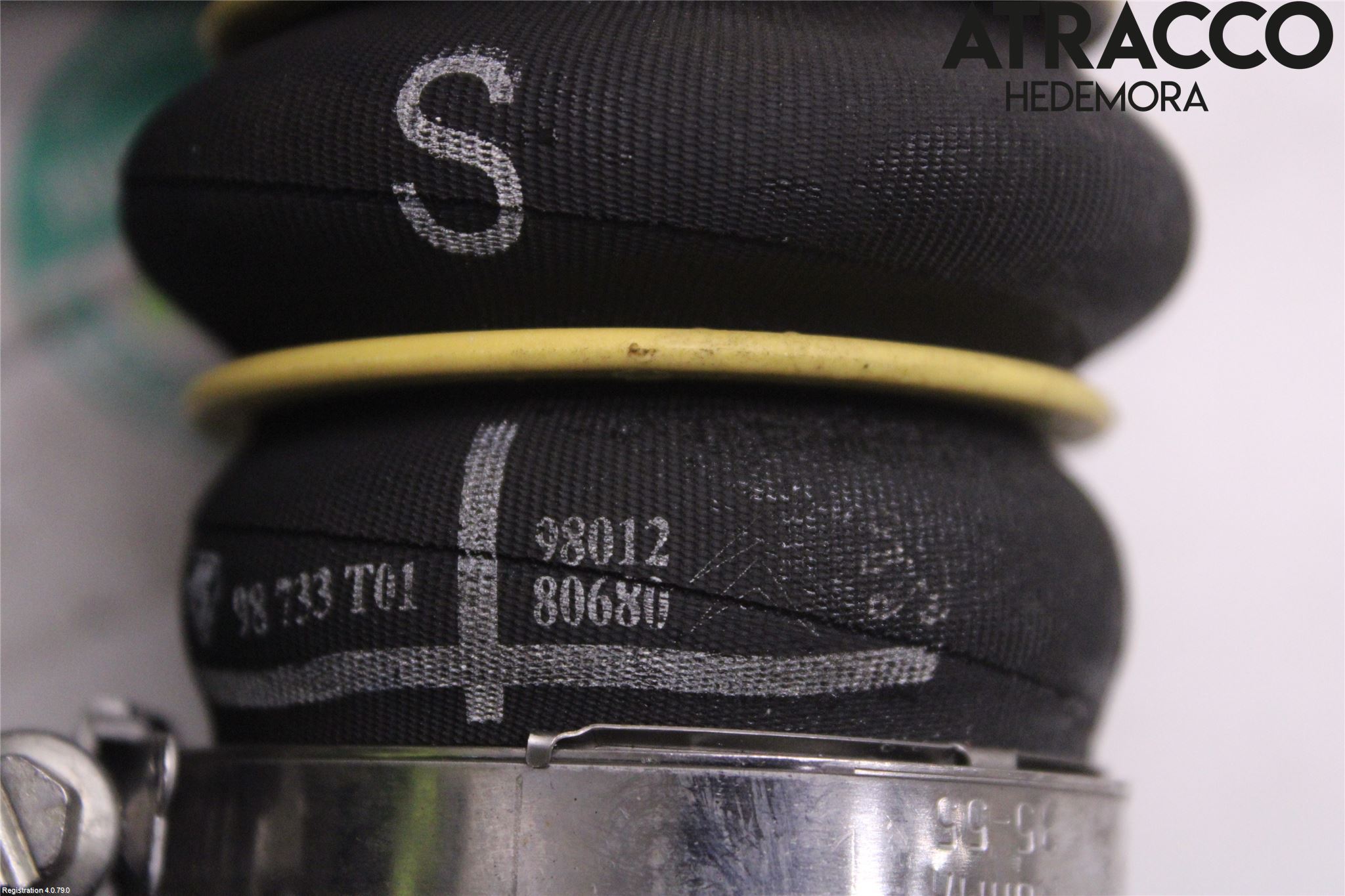 Citroen C4 CACTUS 14-20 Laddluft-Intercoolerrör