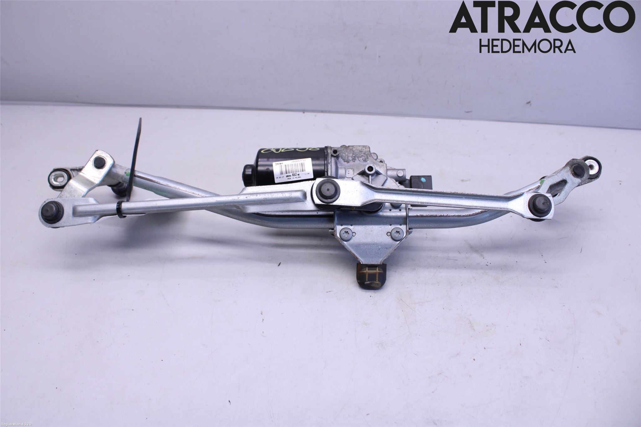 Citroen JUMPY/E-JUMPY 16- Torkarmekanism Vindruta