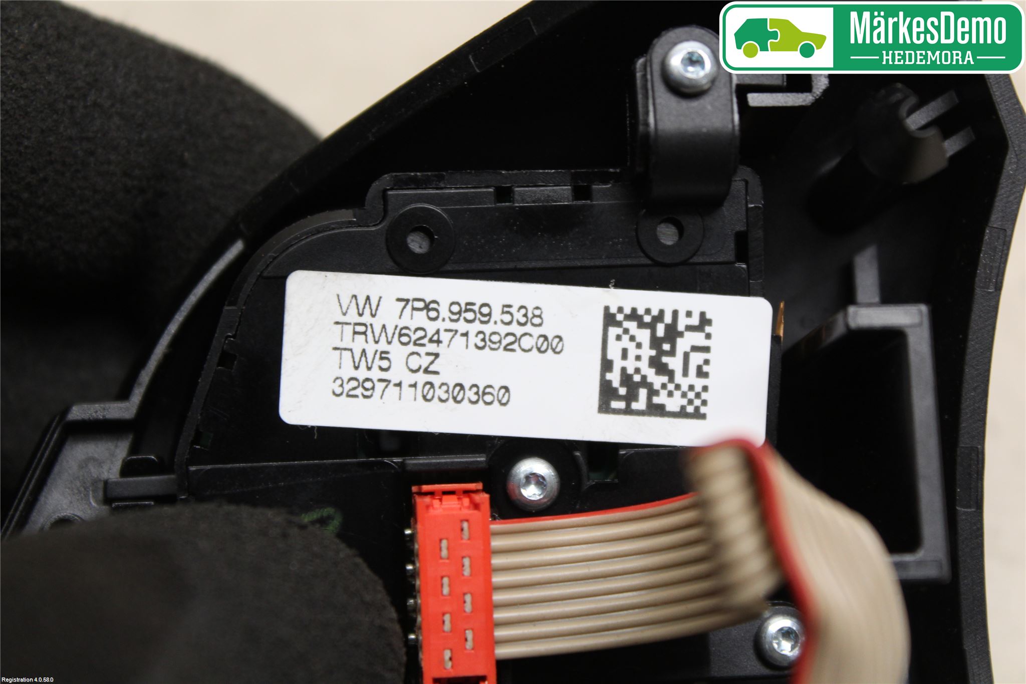 Volkswagen VW TOUAREG 7P 11-18 Spak-Rattreglage Radio