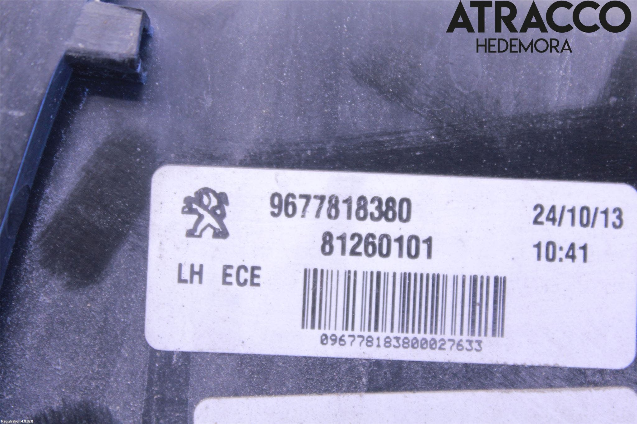 Peugeot 308 14-21 Bakljus Lucka Vä