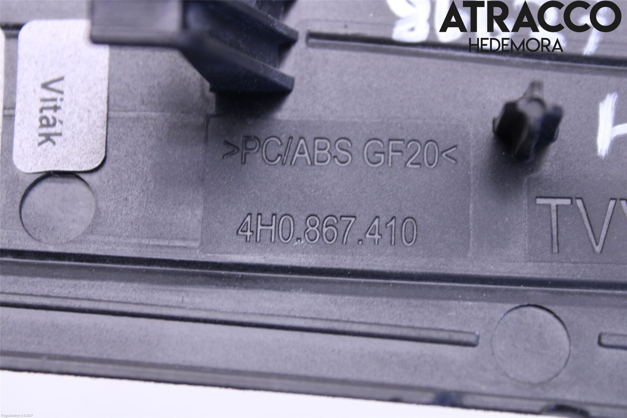 Audi A8/S8 4H 10-17 Dörr Dekorlist Fram Hö