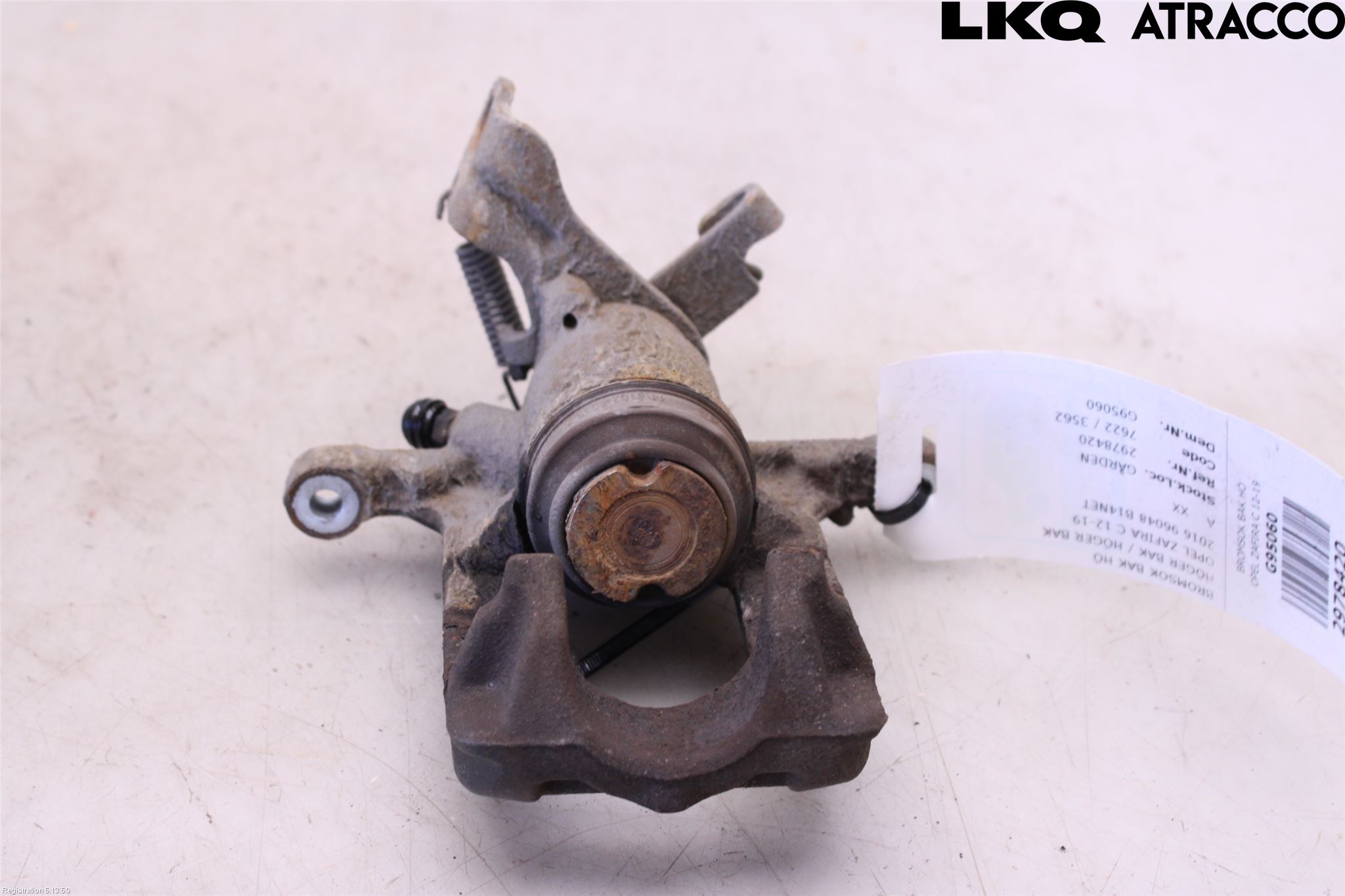 Opel ZAFIRA C 12-19 Bromsok Bak Höger