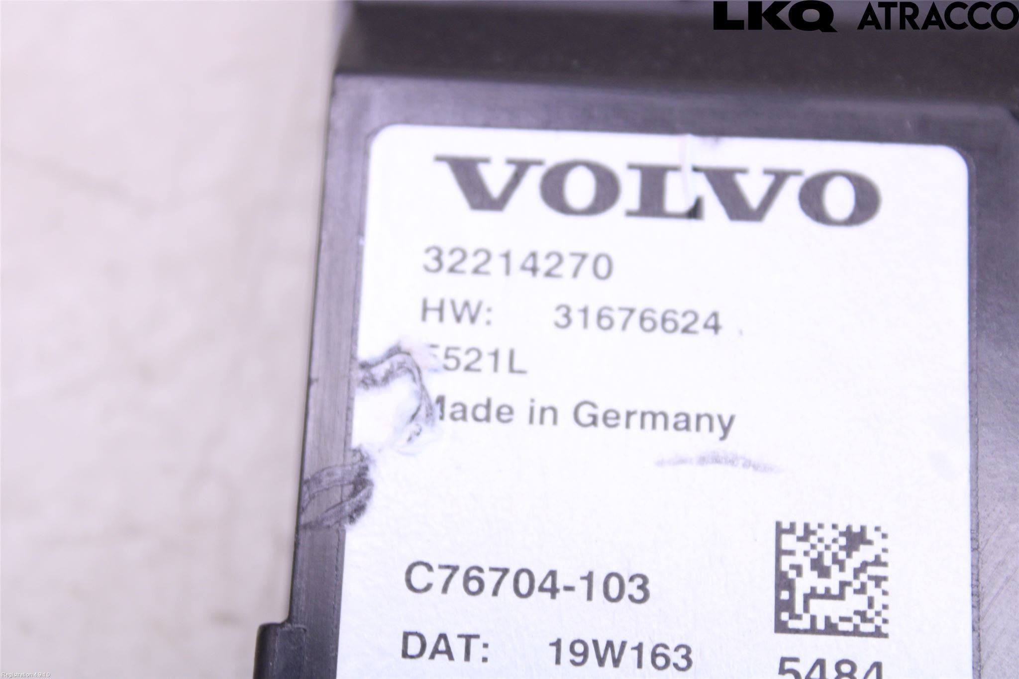Volvo XC60 18- Styrenhet Baklucka