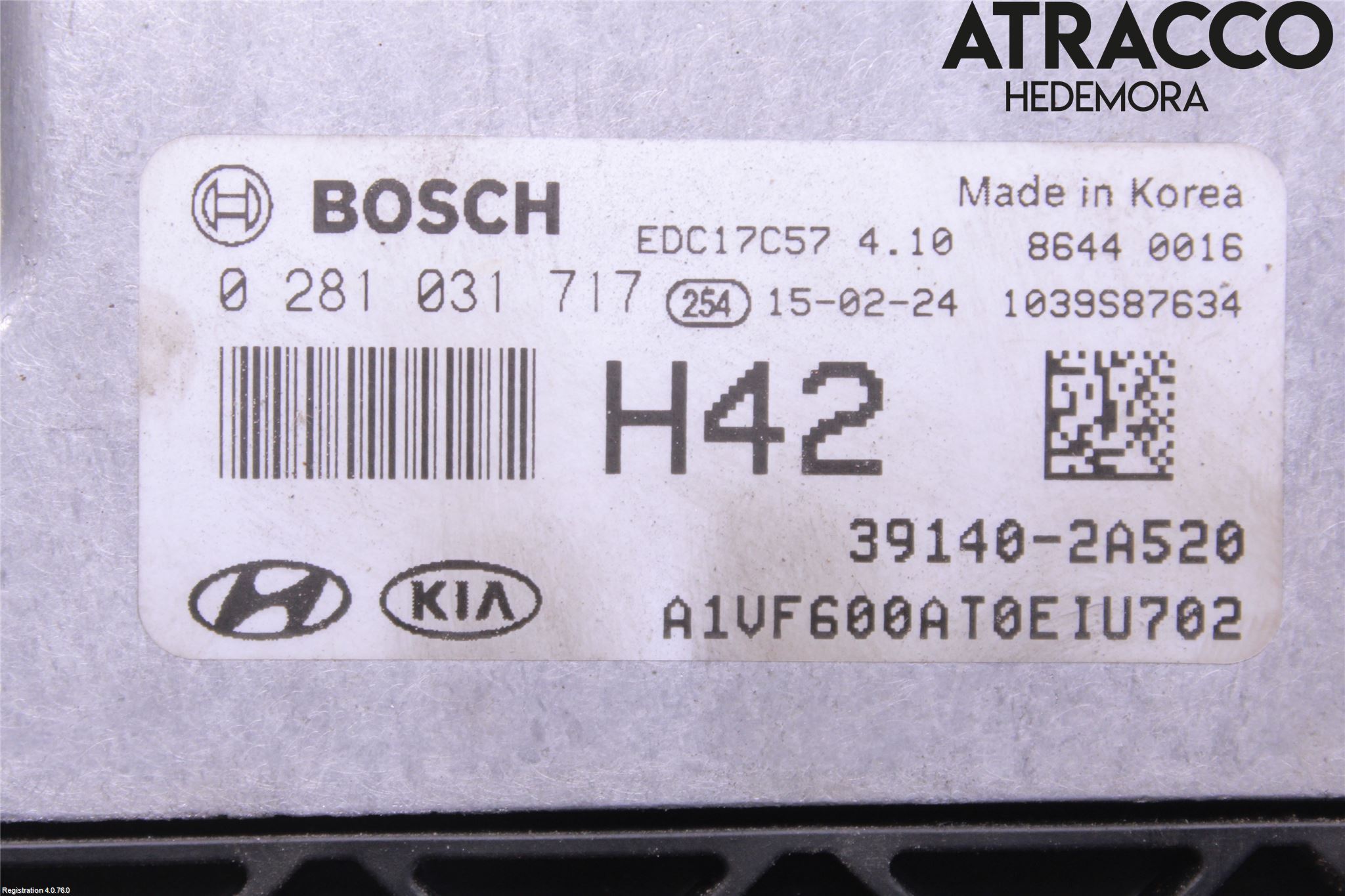 Hyundai i40 16-18 Styrenhet Insprut Bensin