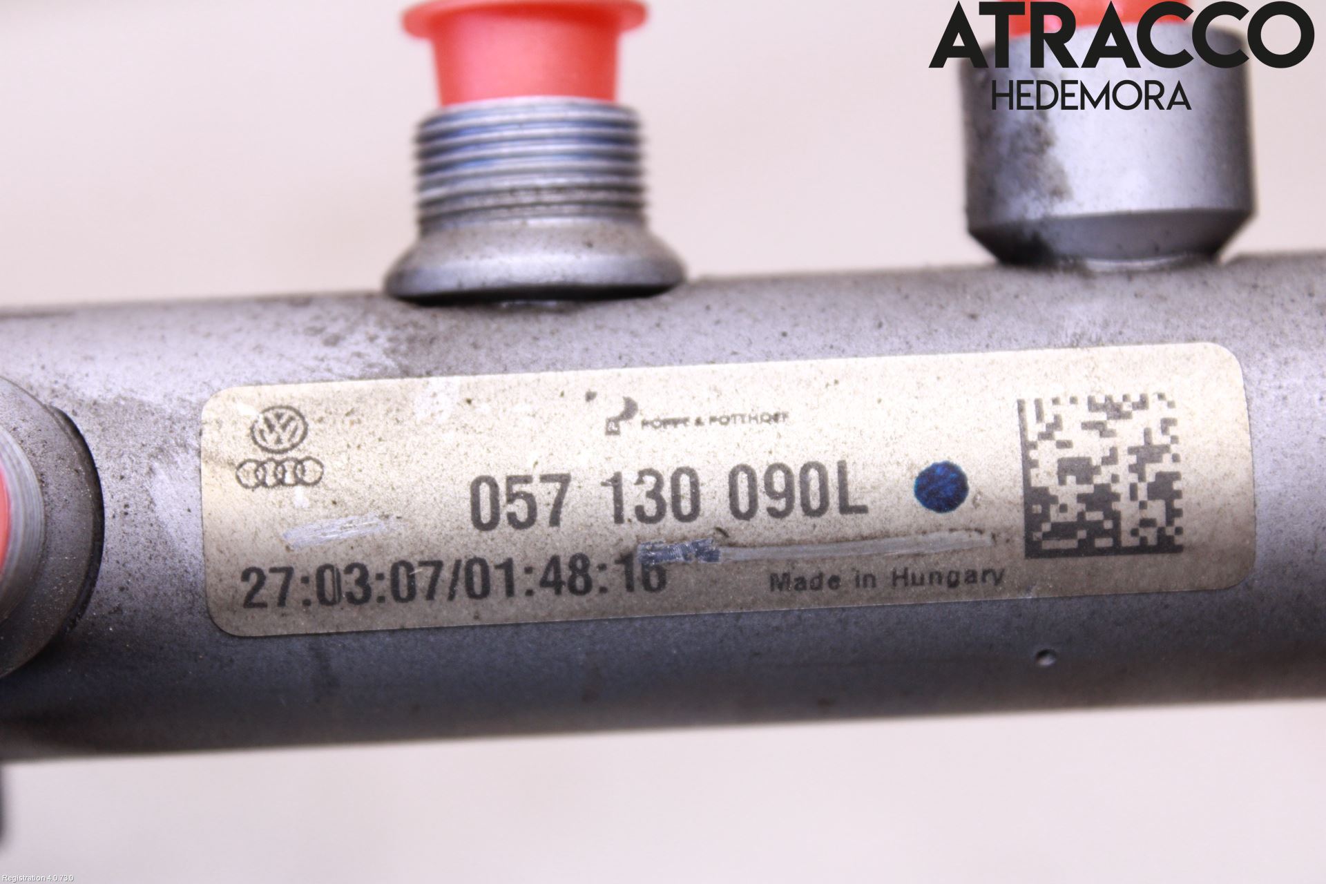 Audi A8/S8 4E  02-09 Injspridarrör