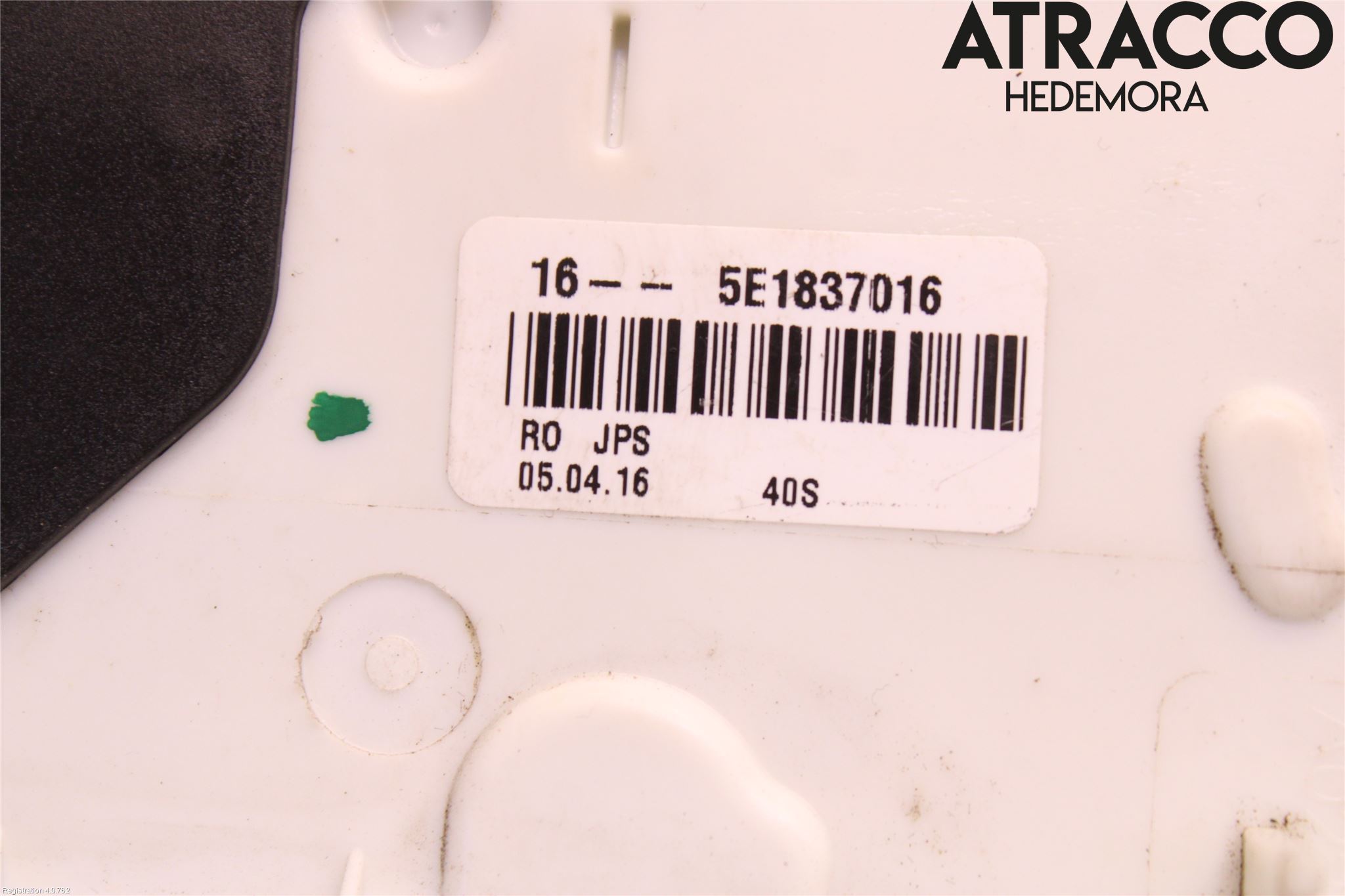 Volkswagen VW PASSAT 15-19 Låskista-Dörrlås