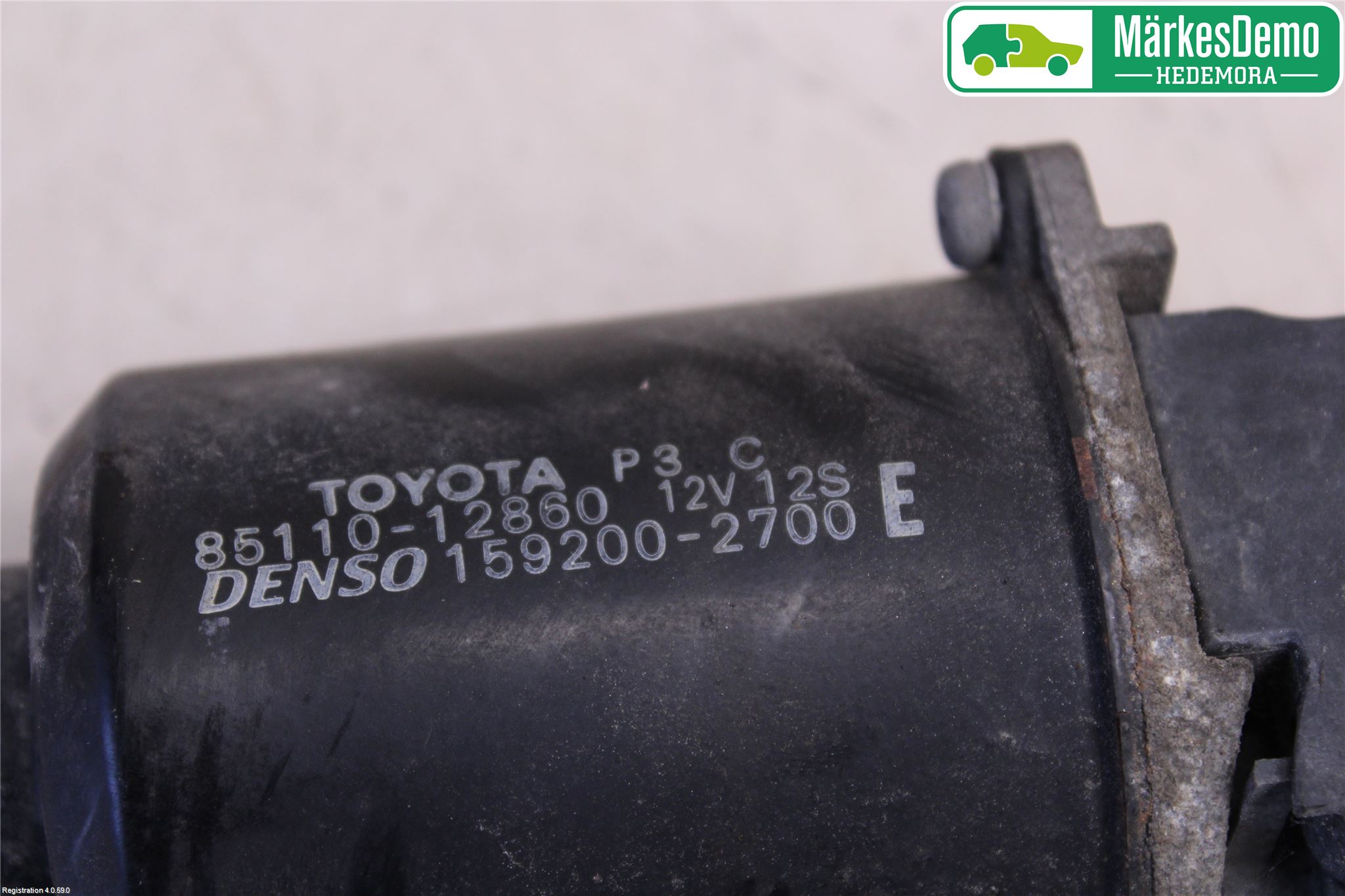 Toyota COROLLA 98-01 Torkarmotor Vindruta
