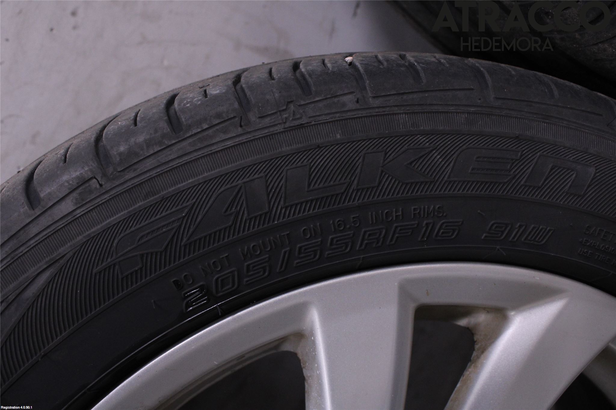 Mazda 5 10-18 Sommardäck Alumfälg 4St