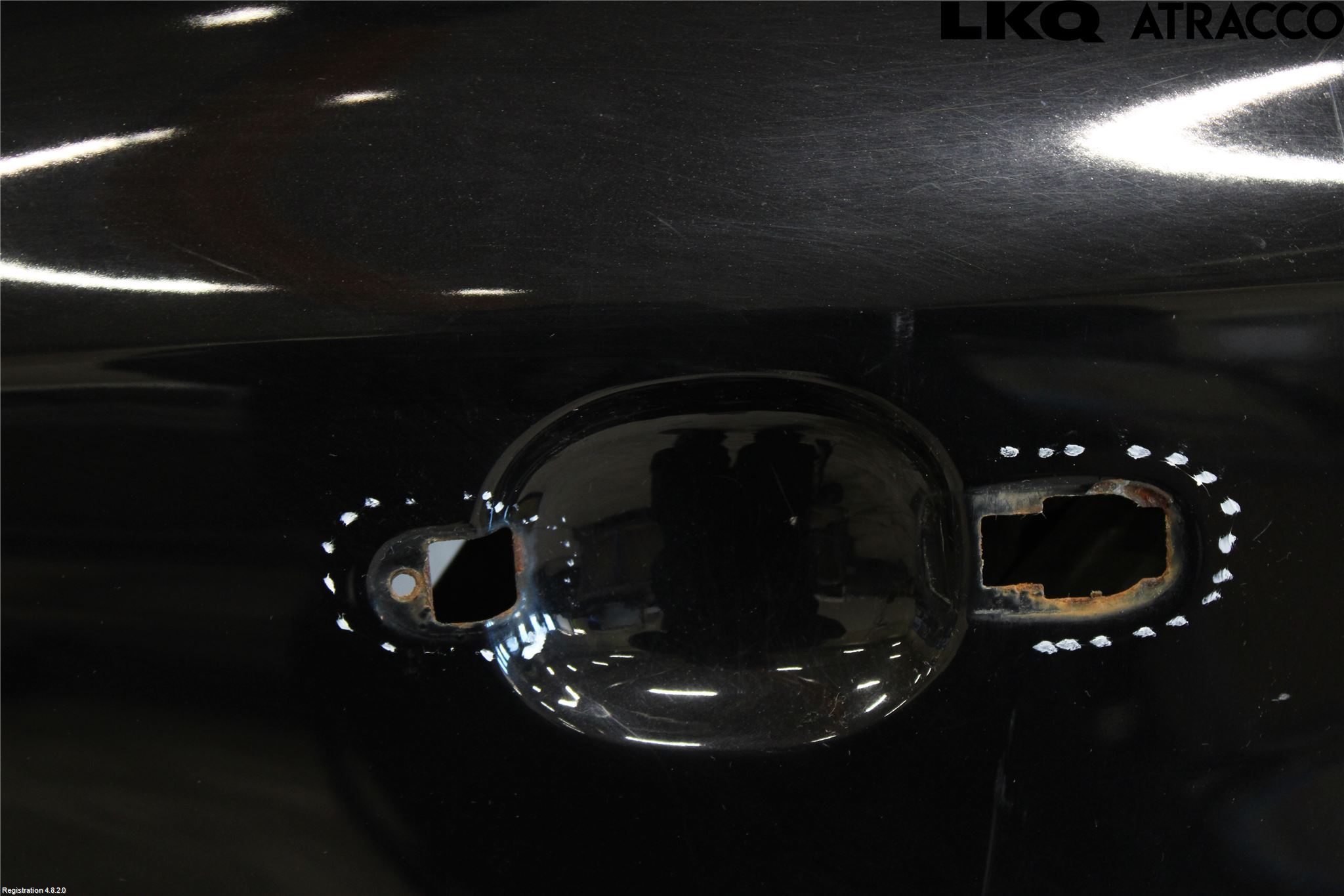 Volkswagen VW TIGUAN 07-16 Dörr Bak Vänster