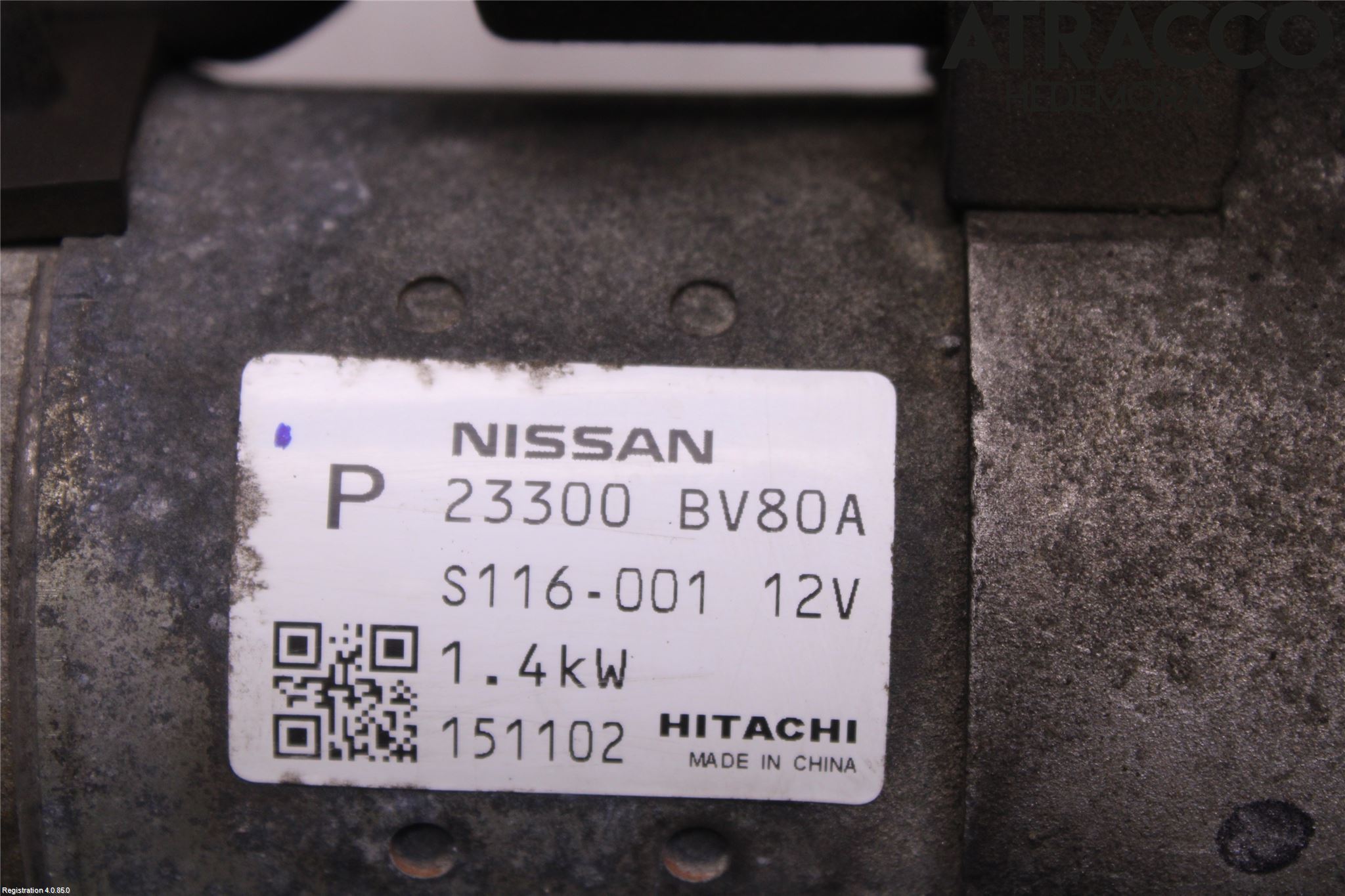 Nissan X-TRAIL 14-21 Startmotor