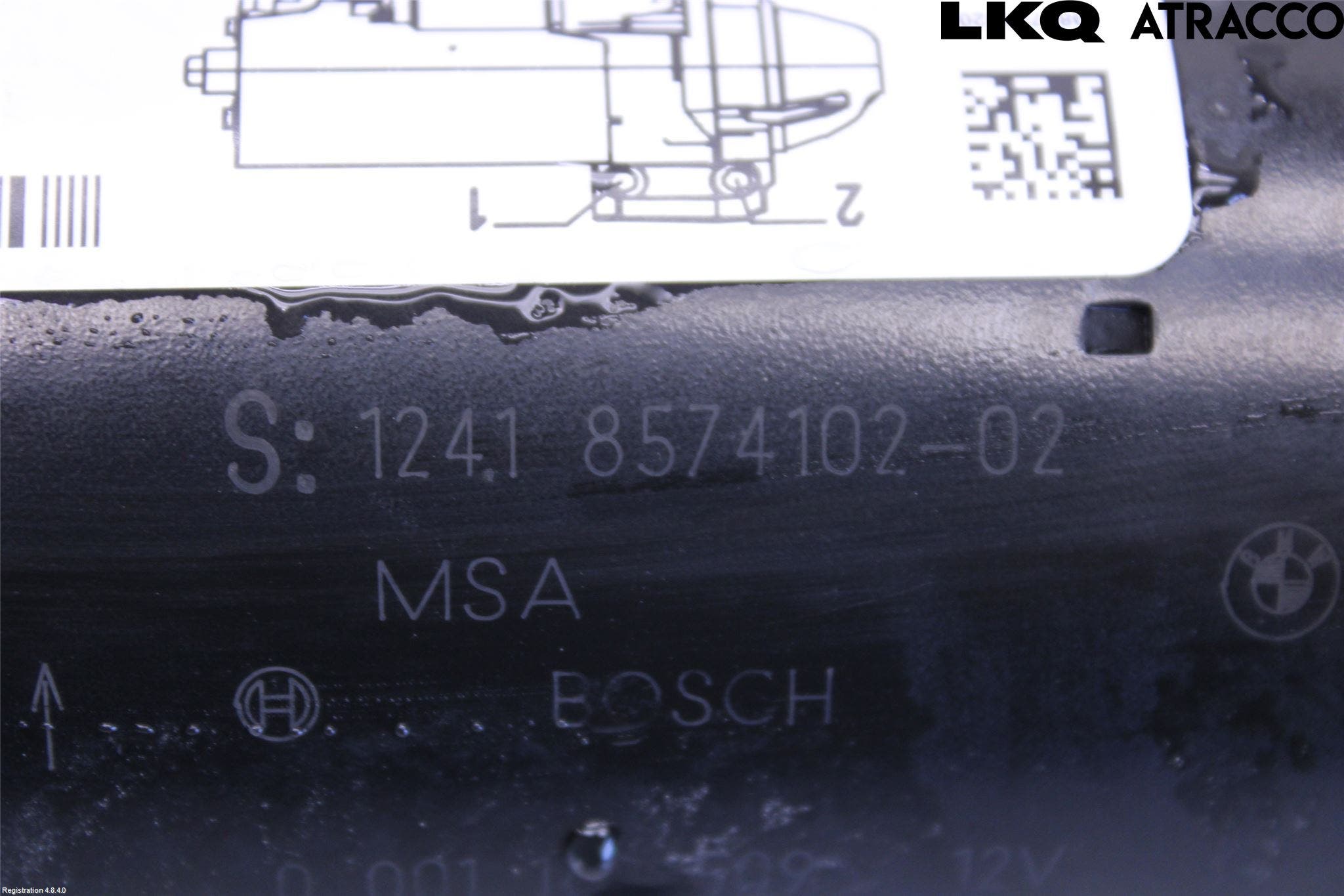 BMW 5 F10/F11/F18 09-17 Startmotor Diesel