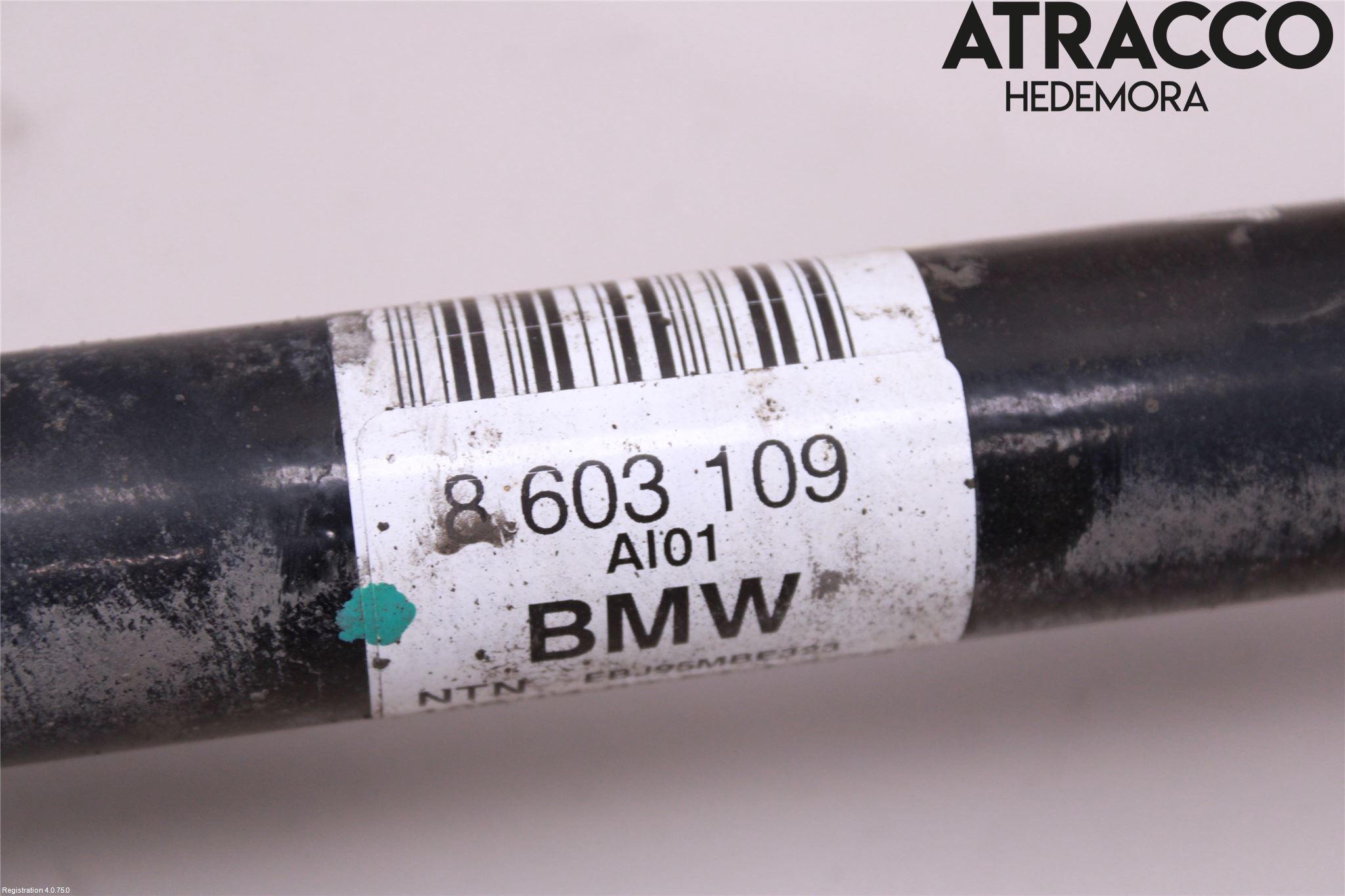 BMW 4 F32/F33/F82/F83 13-20 Drivaxel Bak Vänster