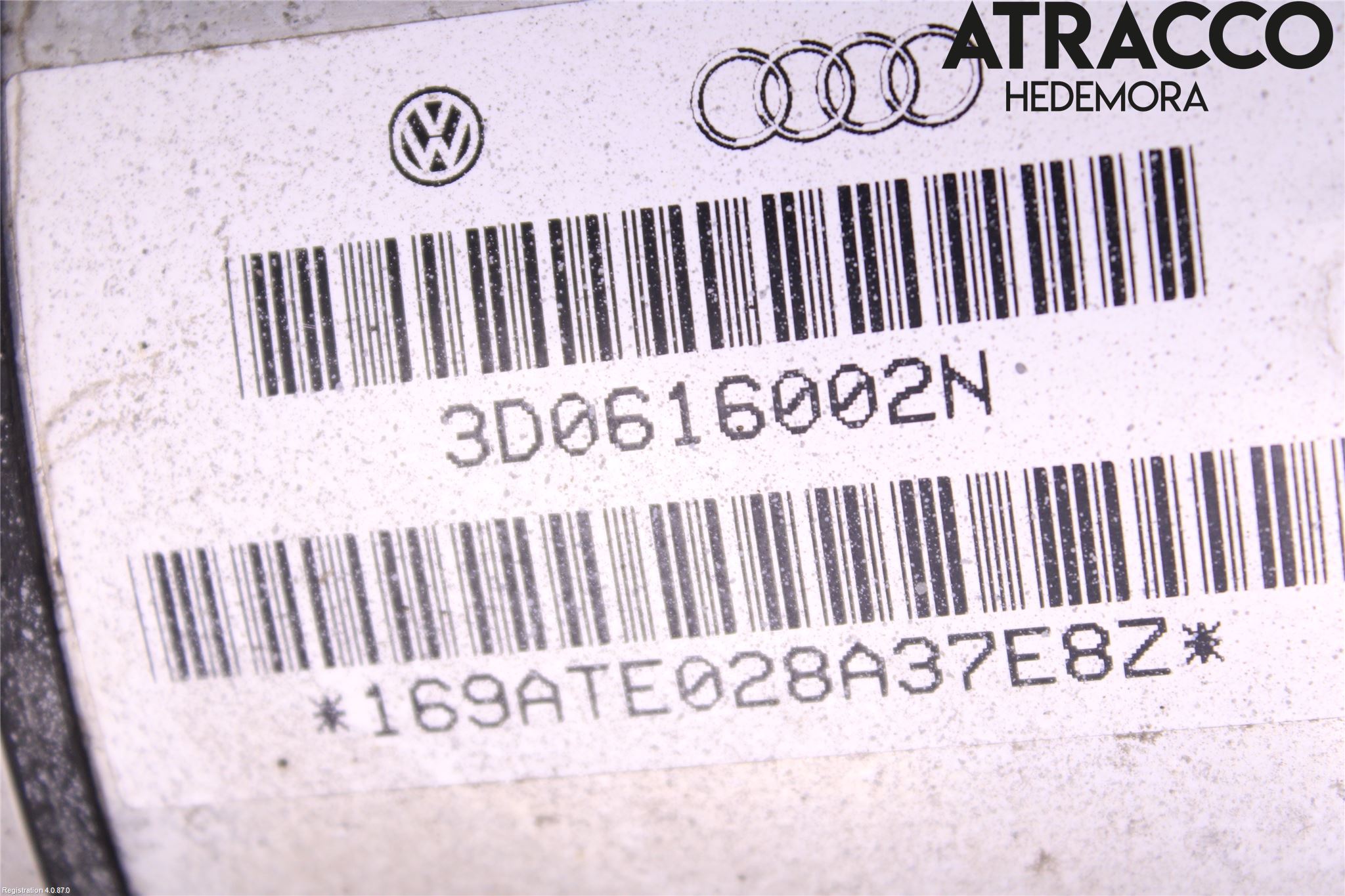 Volkswagen VW PHAETON Nivå-Luftfjädring Bälg