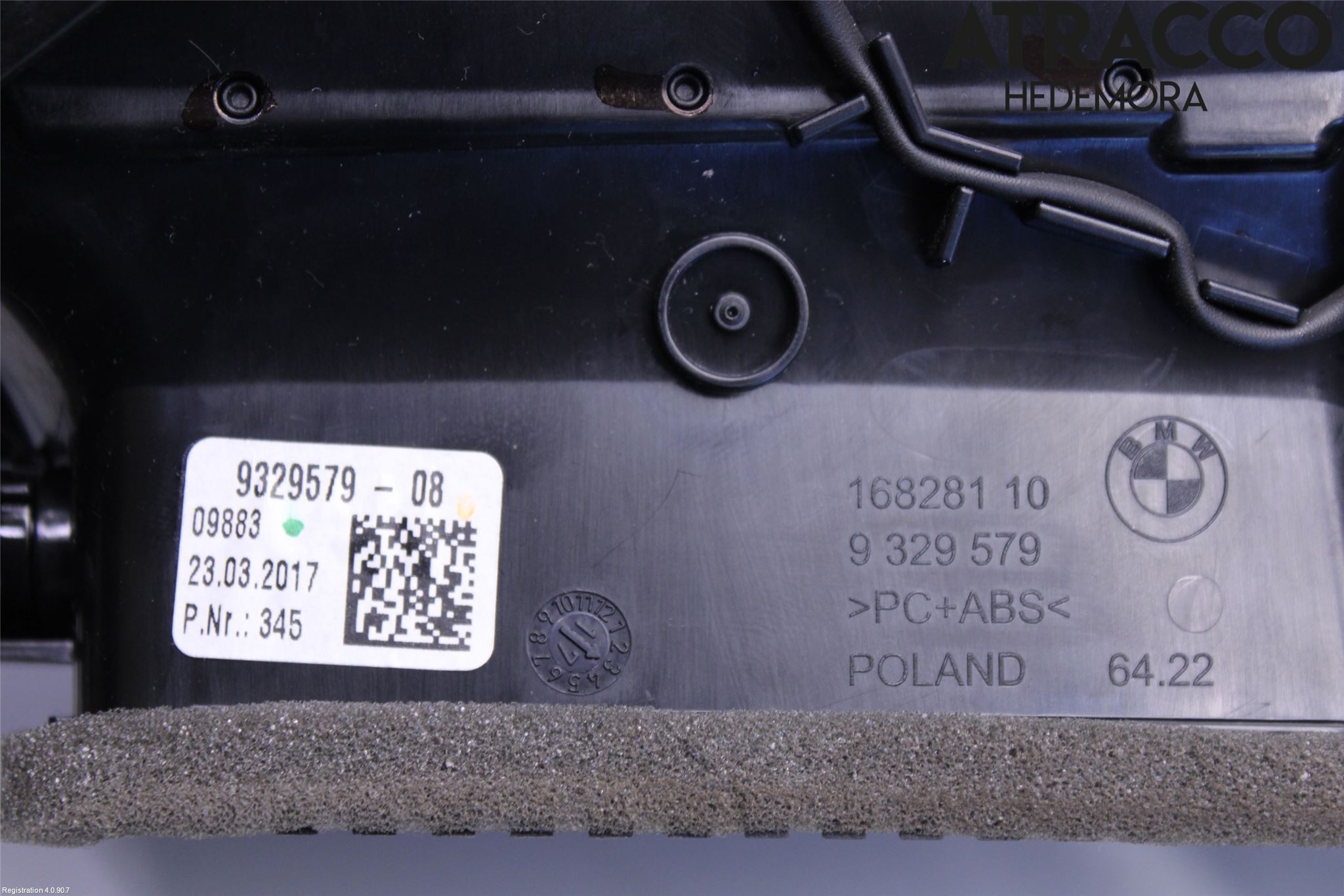 BMW 5 G30/G31/F90 17-23 Defrosterkanal-Munstycke