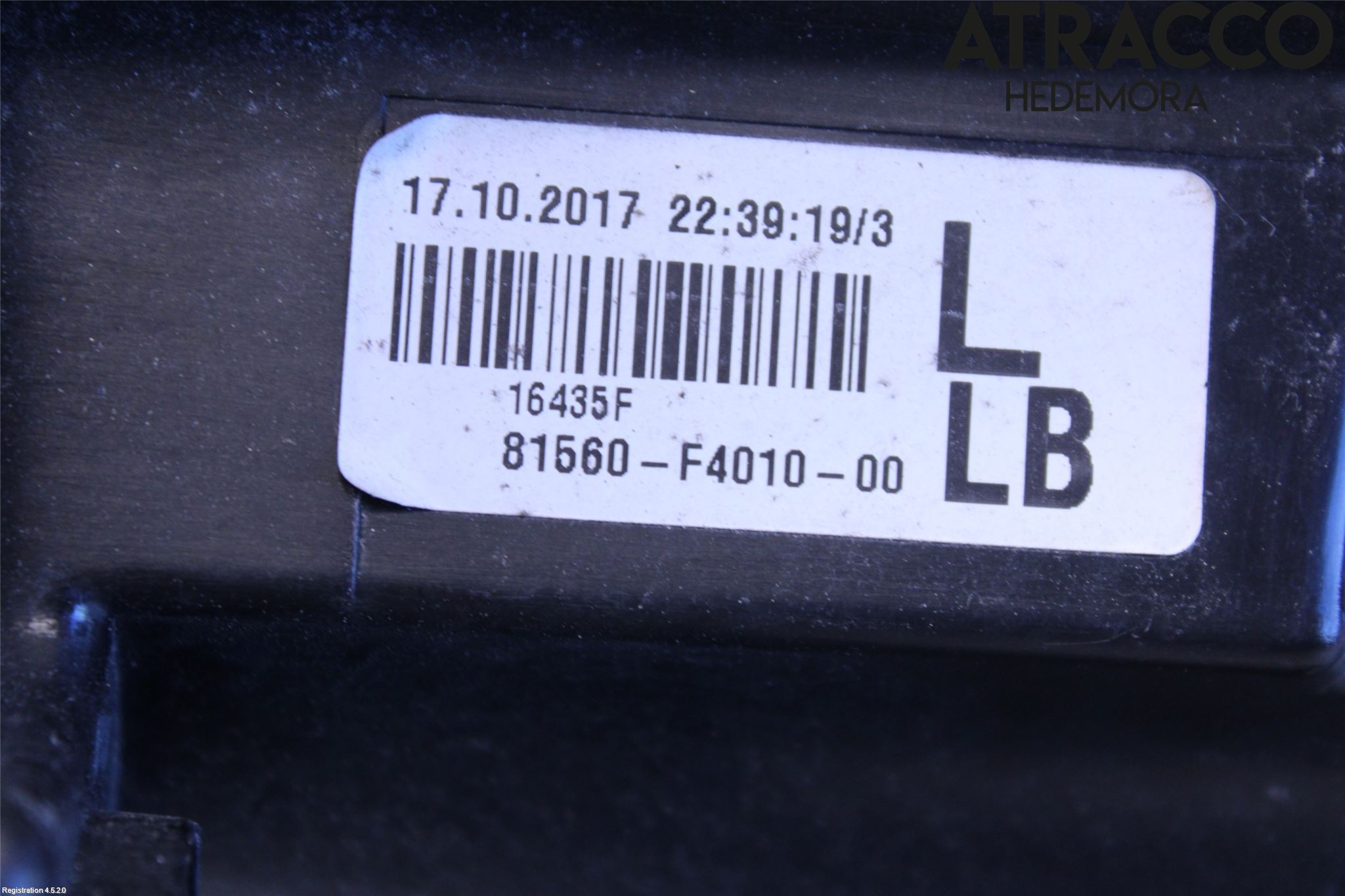 Toyota C-HR 16-23 Bakljus Vänster