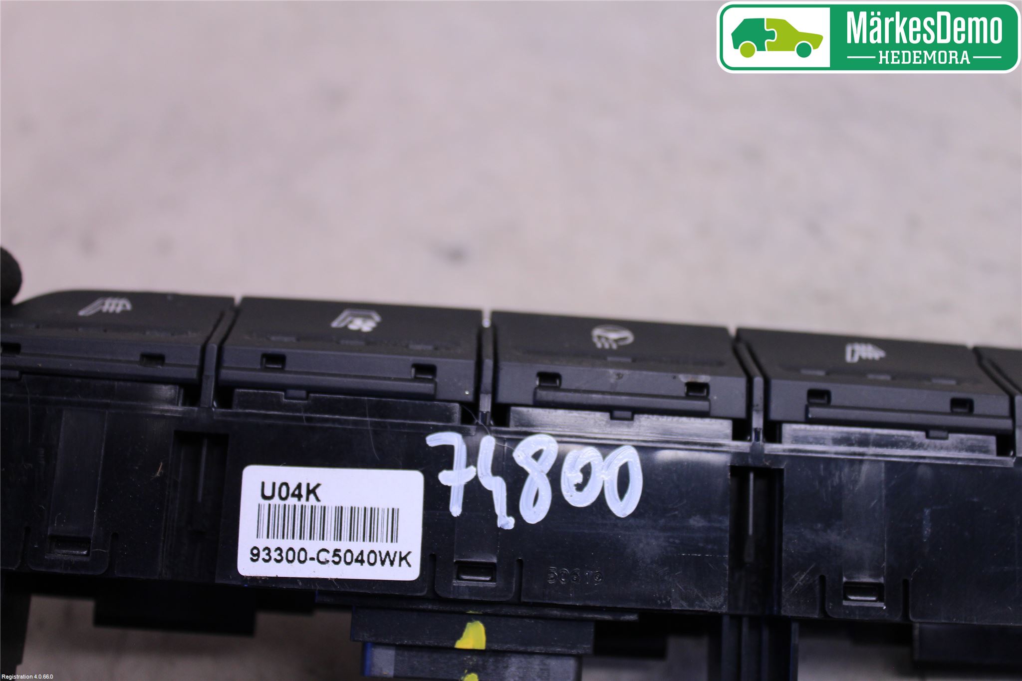 Kia SORENTO 15-20 Strömställare Stolvärme