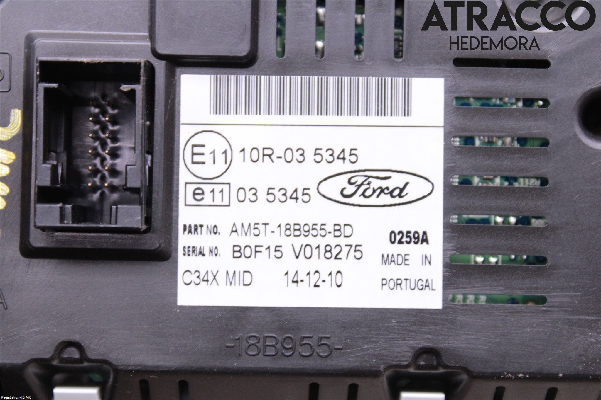 Ford GRAND C-MAX 11-14 Bildskärm