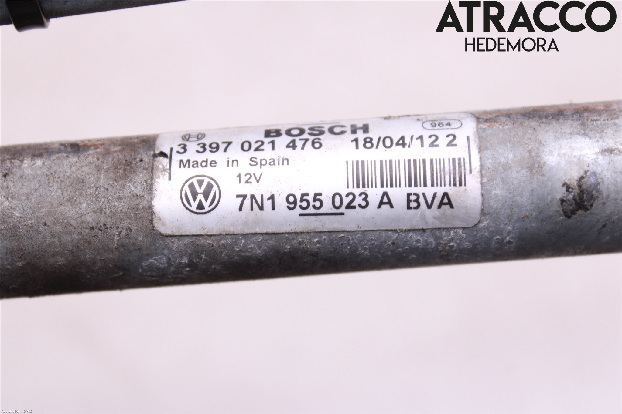 Volkswagen VW SHARAN 11- Torkarmekanism Vindruta