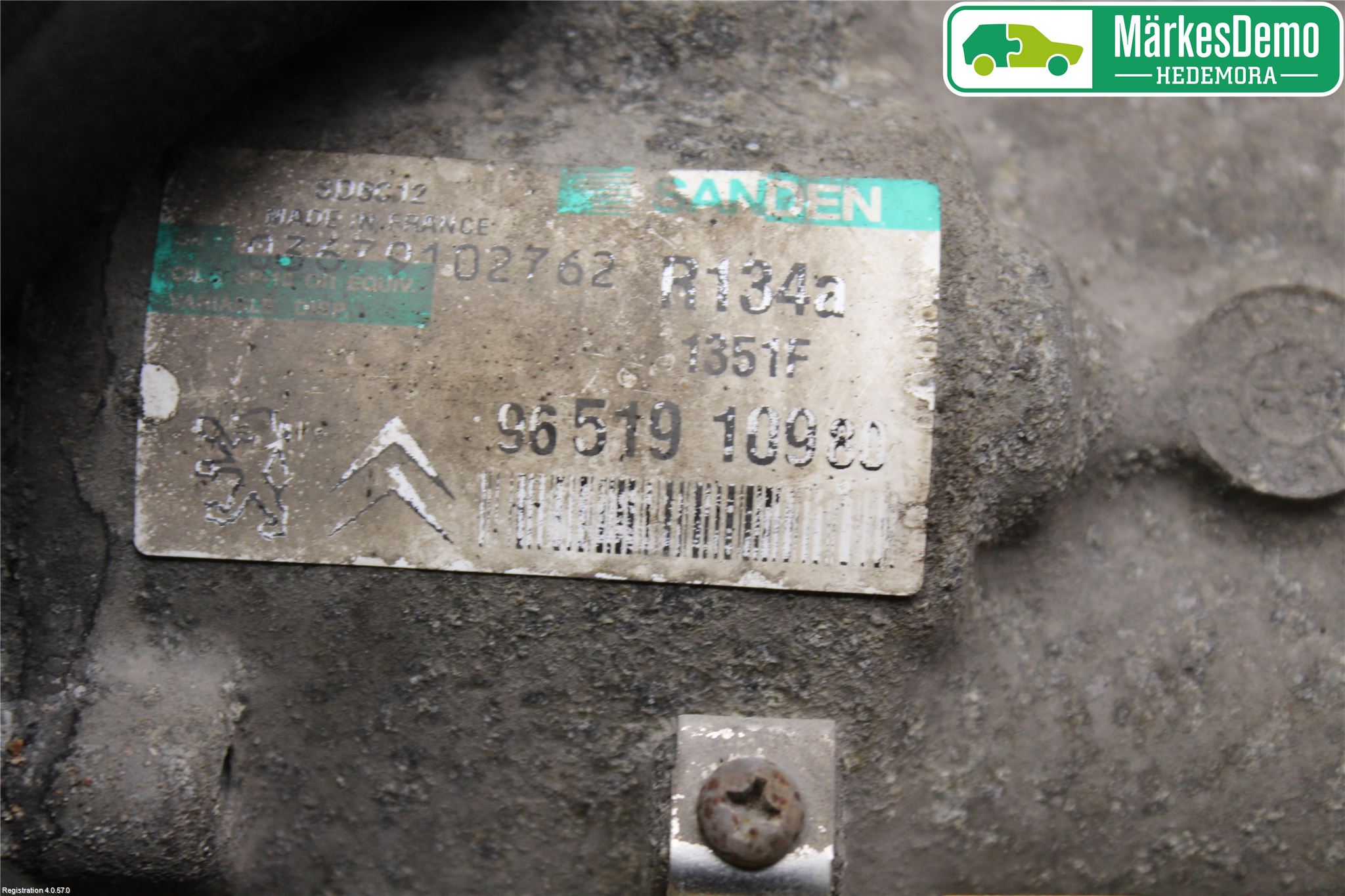 Peugeot 307     05-08 Ac Kompressor