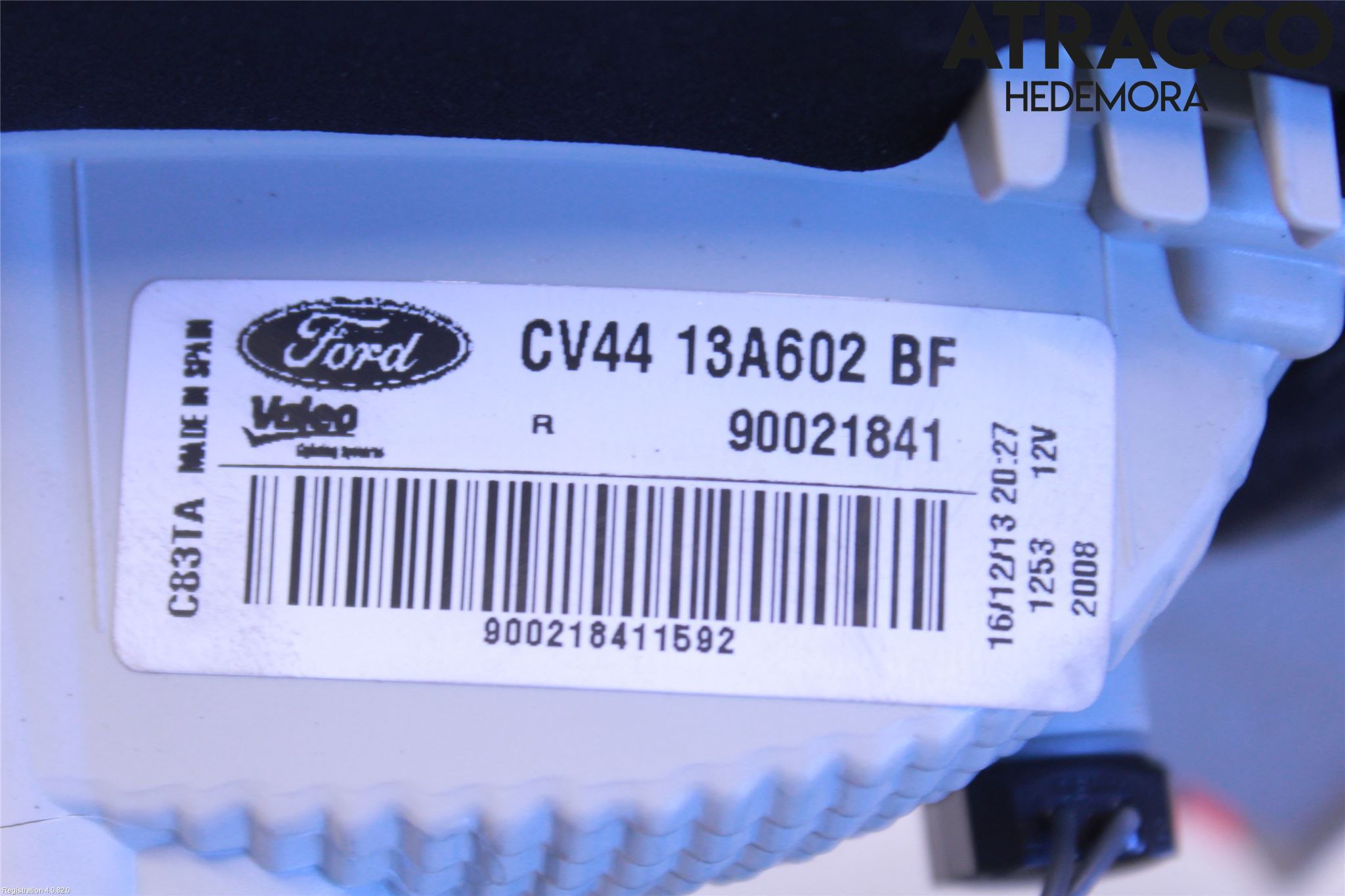 Ford KUGA 13-16 Bakljus Lucka Hö