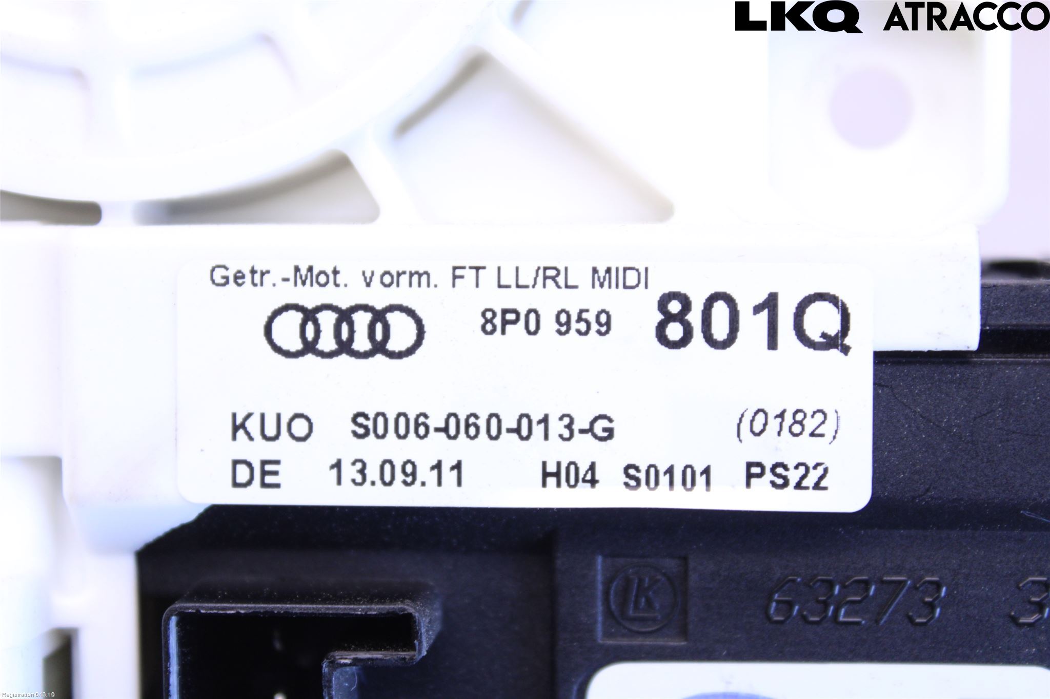 Audi A3/S3 05-13 Fönsterhissmotor