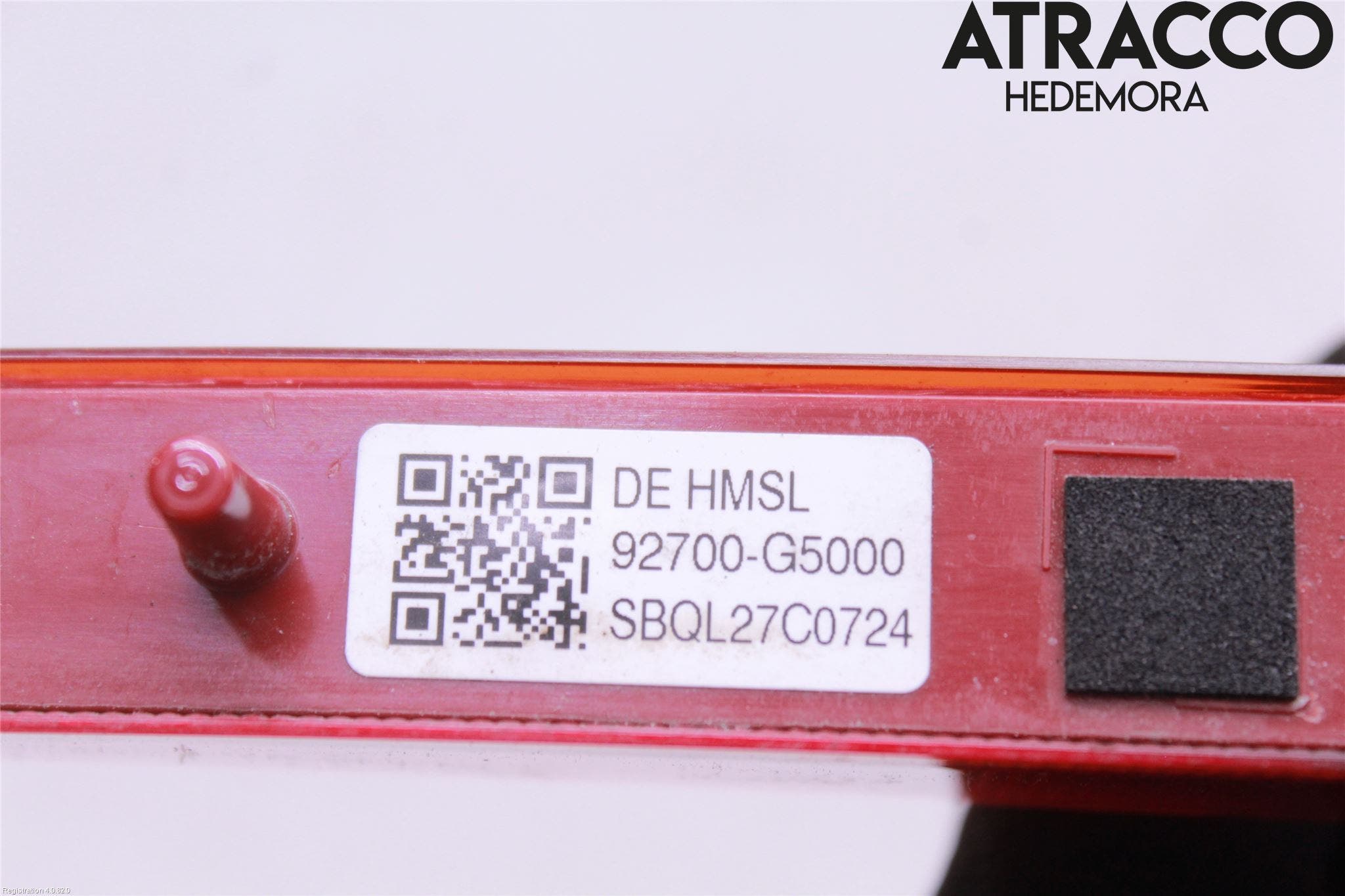 Kia NIRO (DE) 17-22 Bromsljus Bakruta