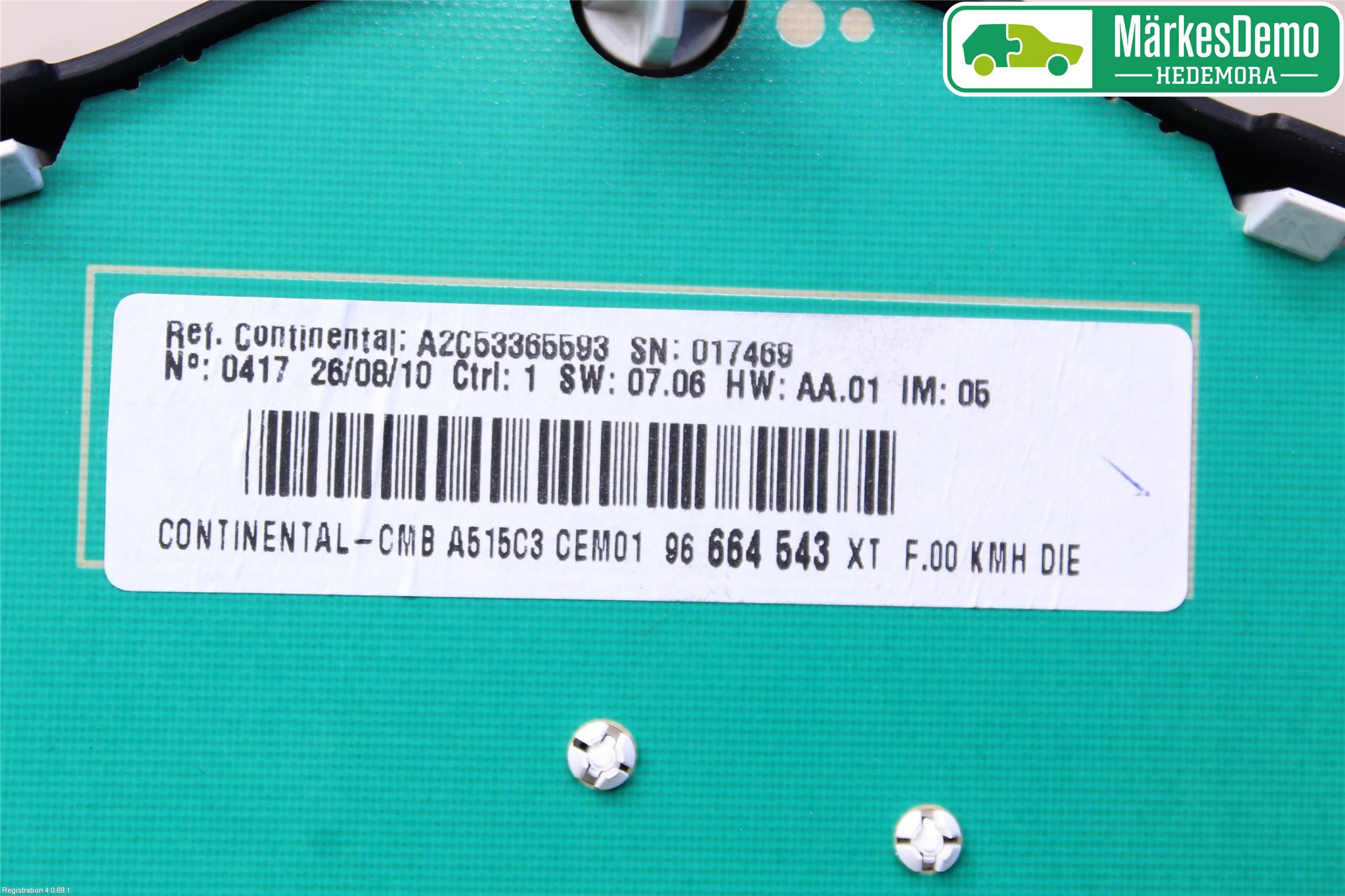 Citroen DS3 Instrument Komb