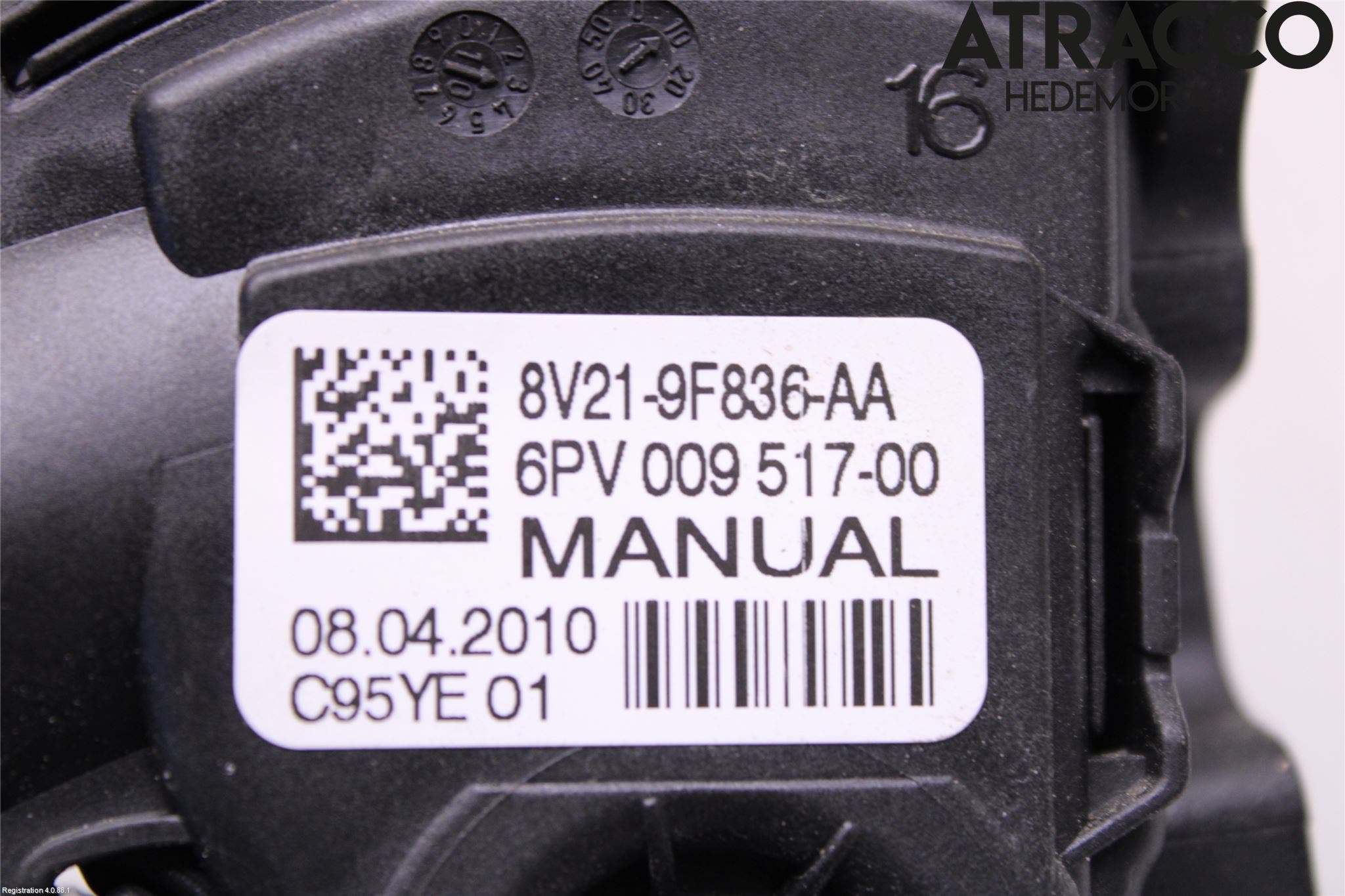 Ford FIESTA 09-12 Gaspedal