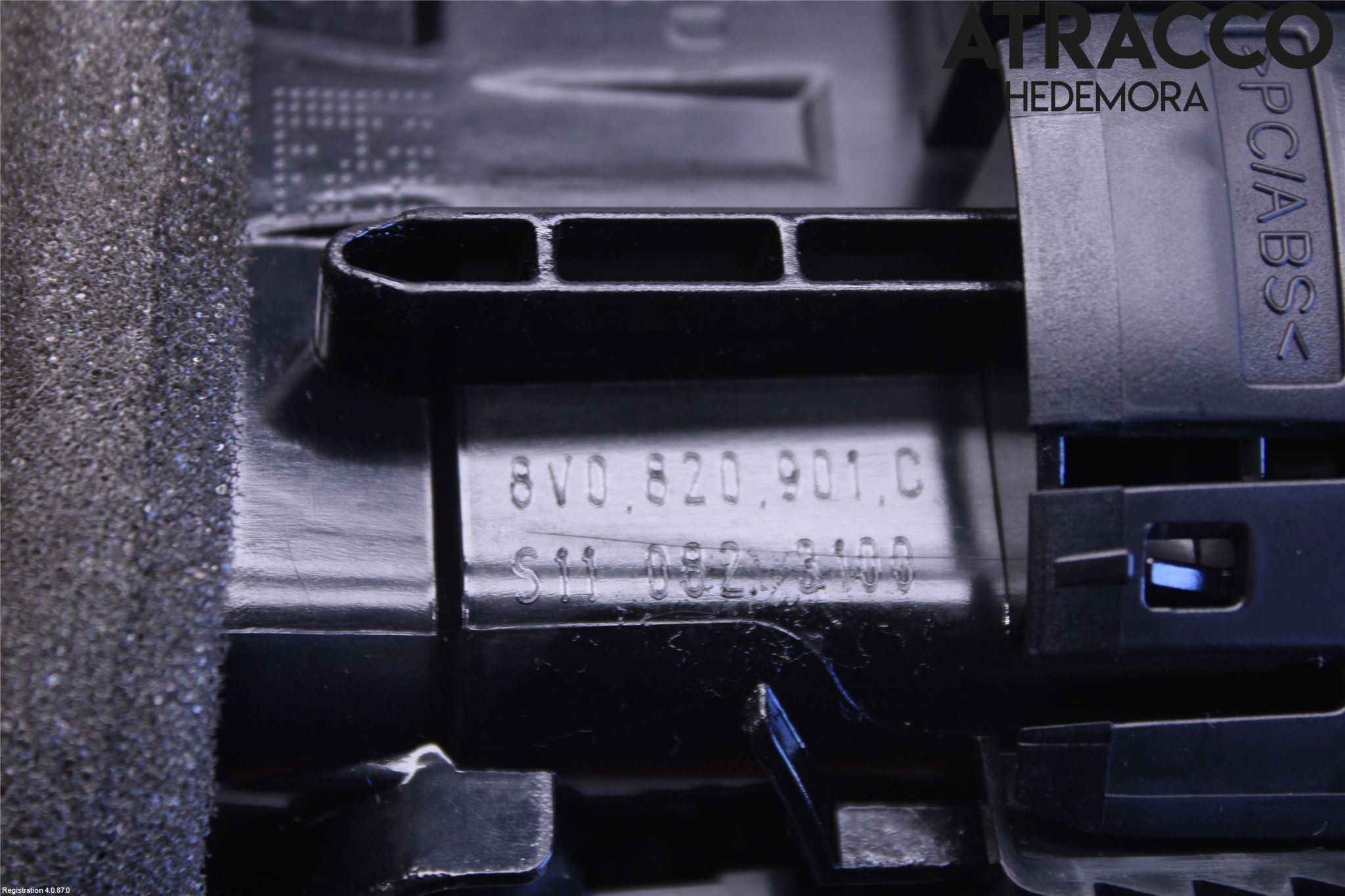 Audi A3/S3 8V 13-20 Defrosterkanal-Munstycke