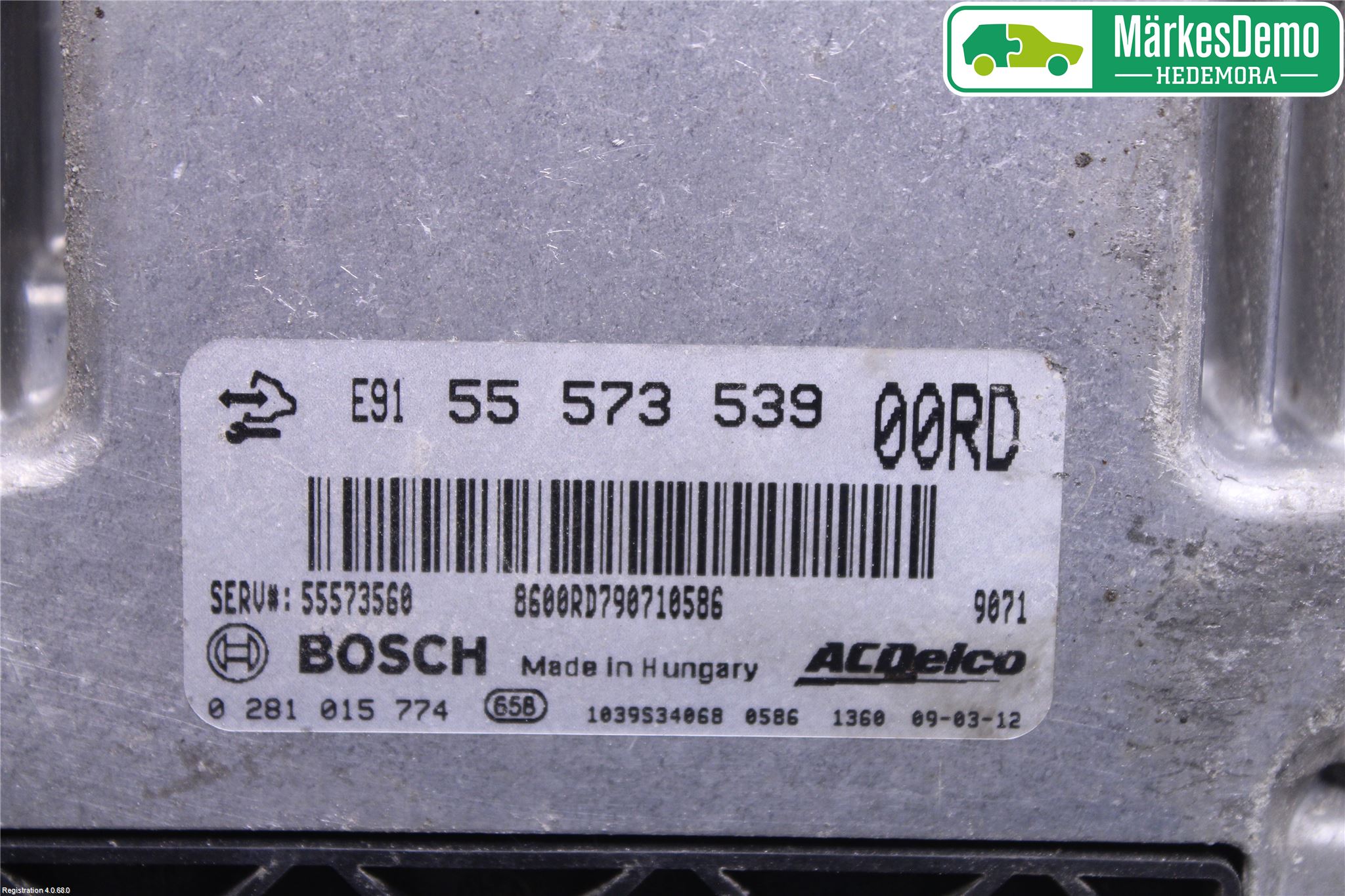 Opel INSIGNIA 09-16 Styrenhet Inspump Diesel