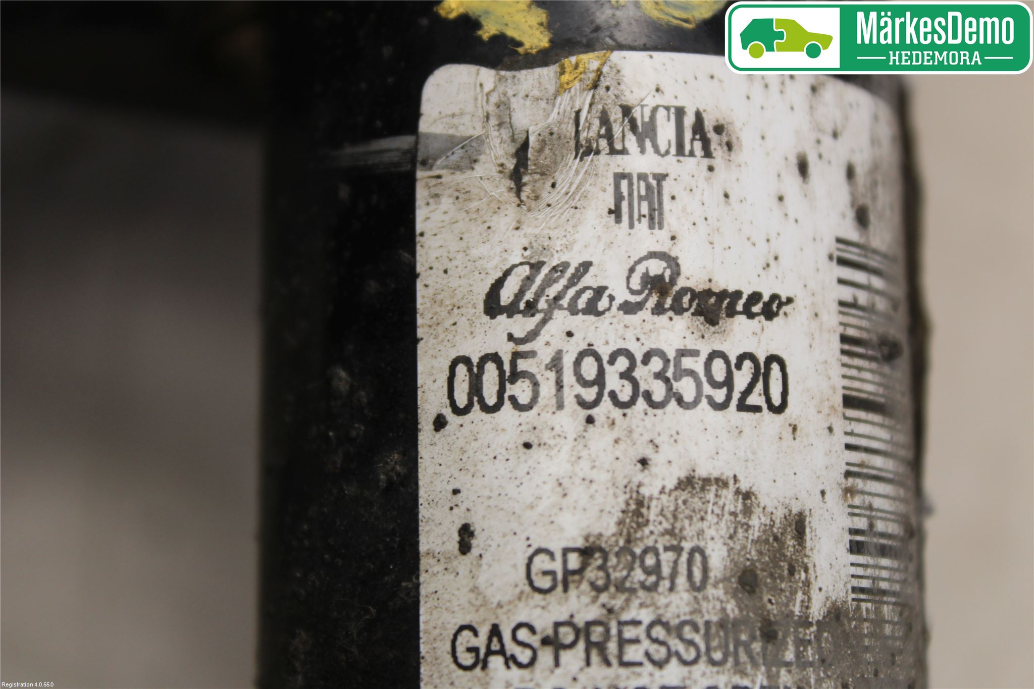 Fiat PANDA 12- Fjäderben Fram Vänster