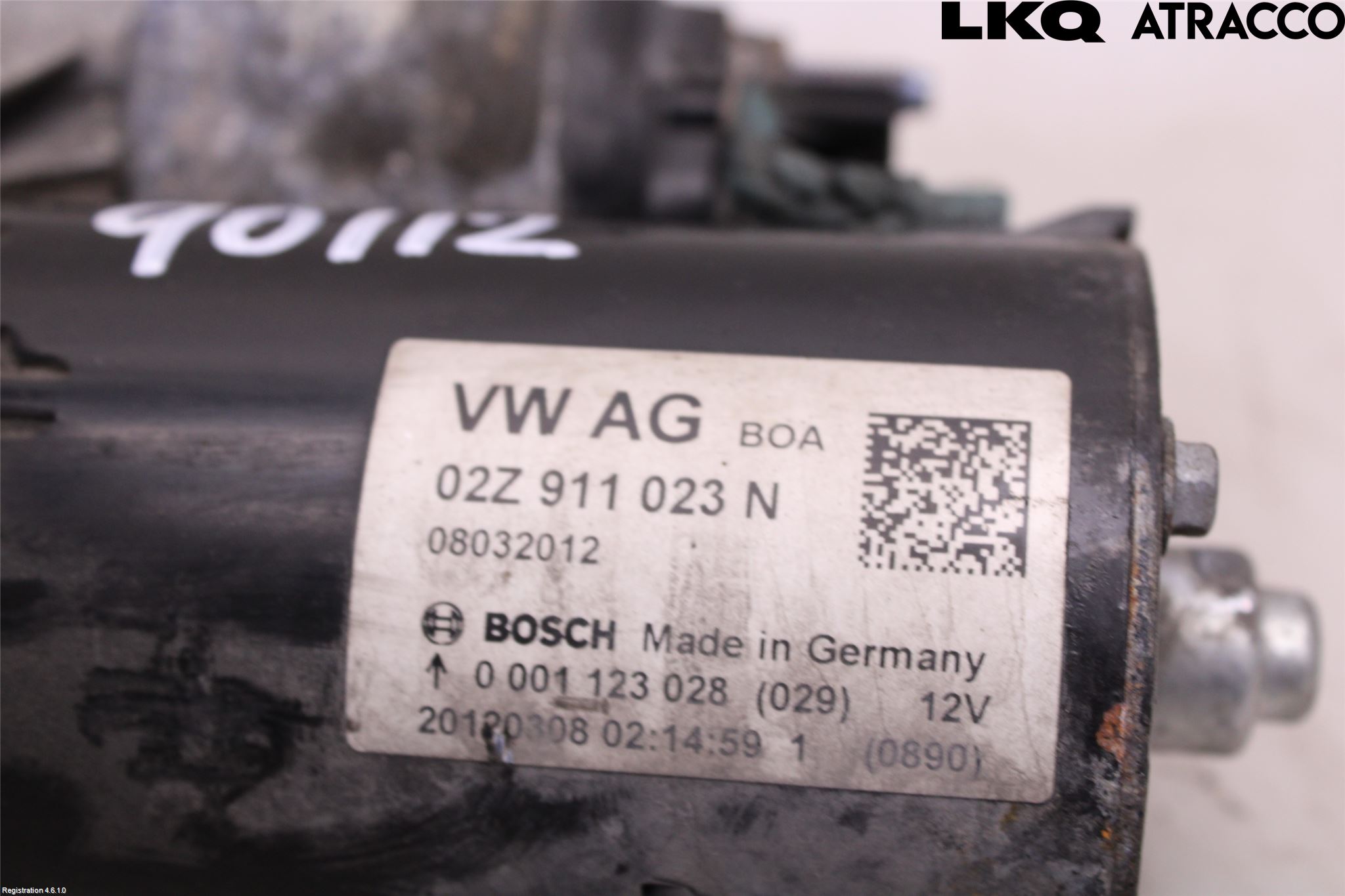 Volkswagen VW POLO 10-17 Startmotor Diesel