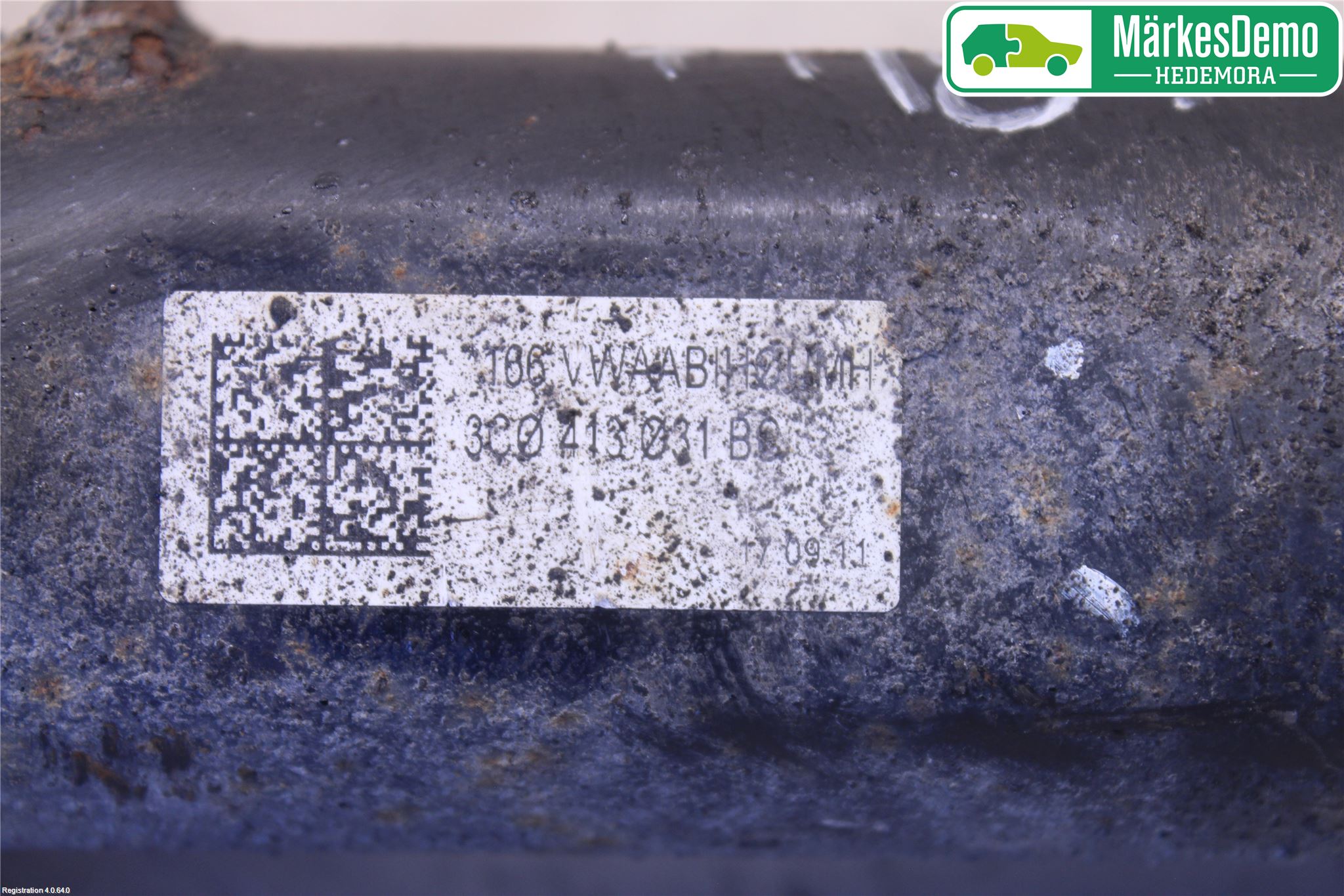 Skoda YETI Fjäderben Fram Höger