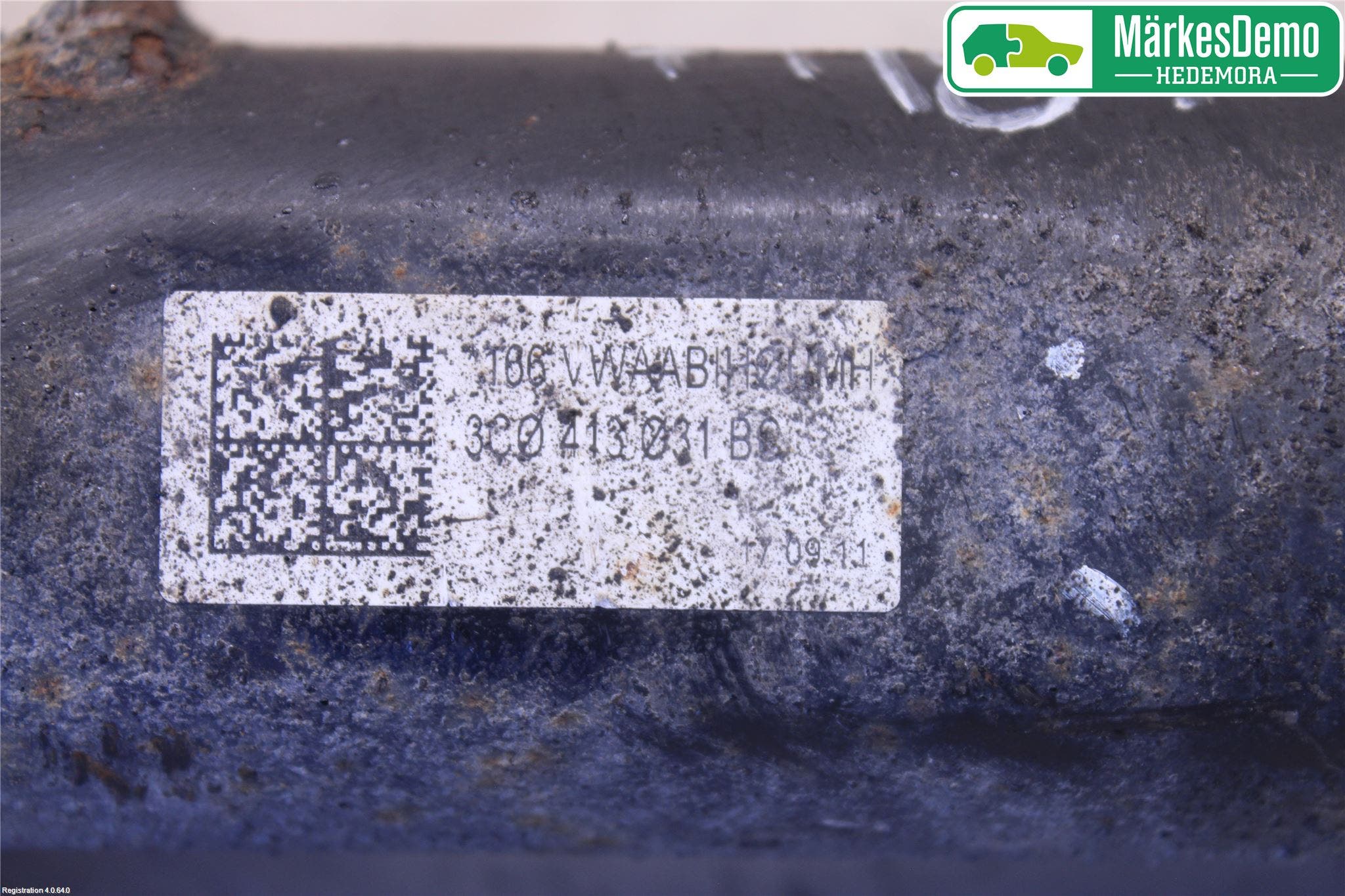 Skoda YETI Fjäderben Fram Höger