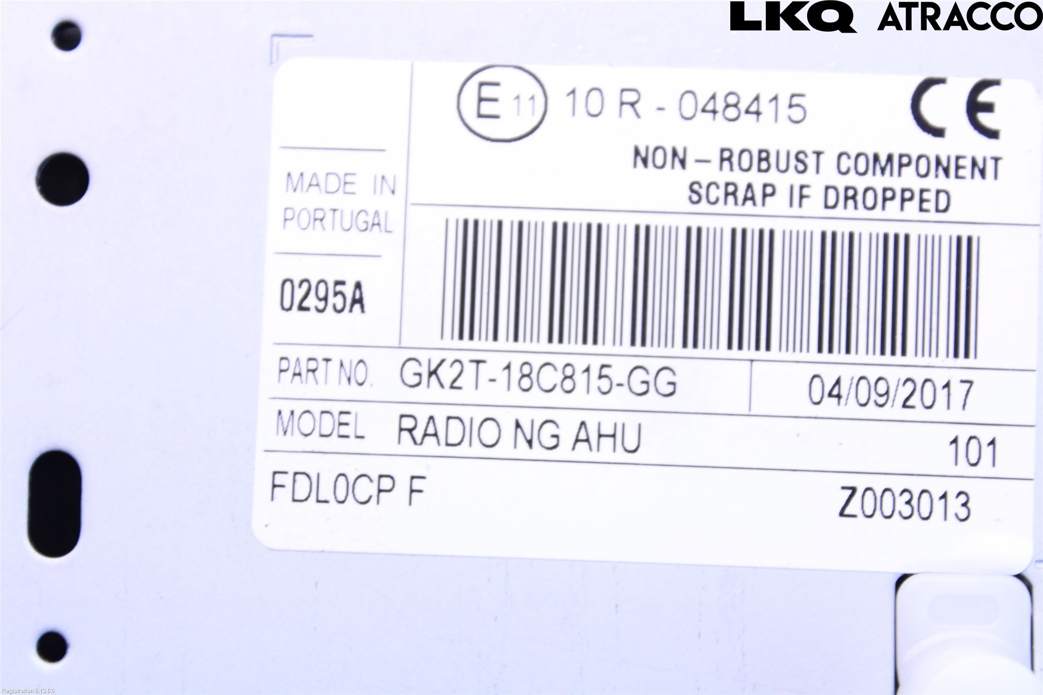Ford TRANSIT SKÅP/BUSS 14-22 Cd Radio - Multimediapanel
