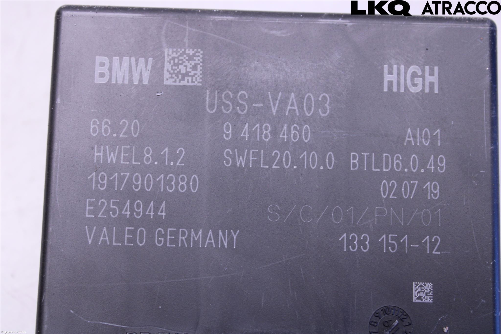 BMW 5 G30/G31/F90 17-23 Styrenhet Parkeringshjälp