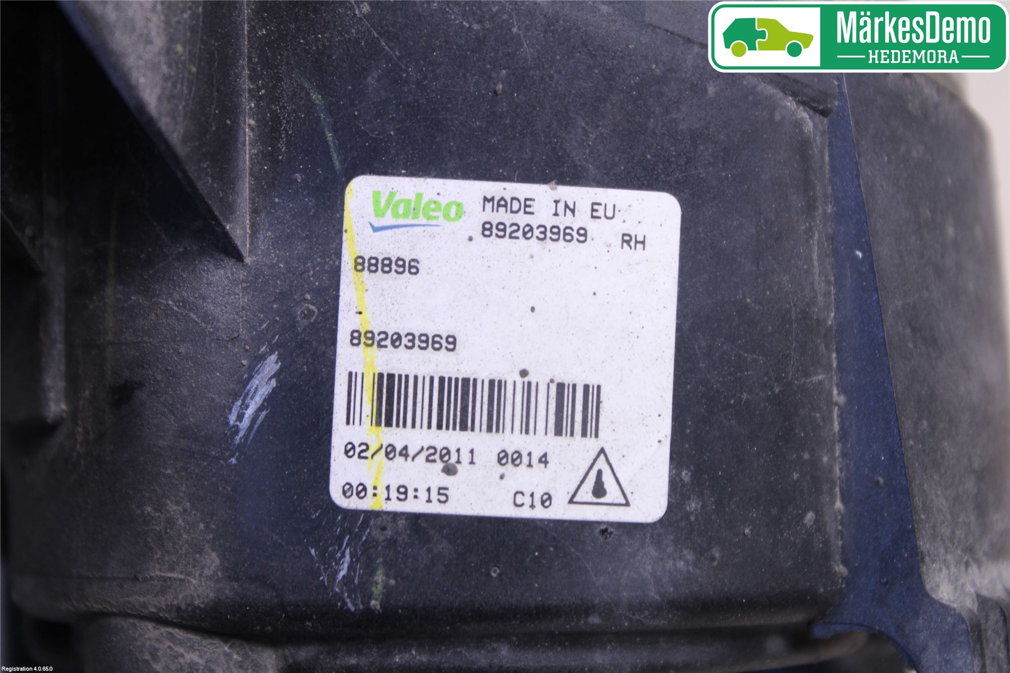 Audi A4/S4 05-07 Dimljus-Varselljus Fram
