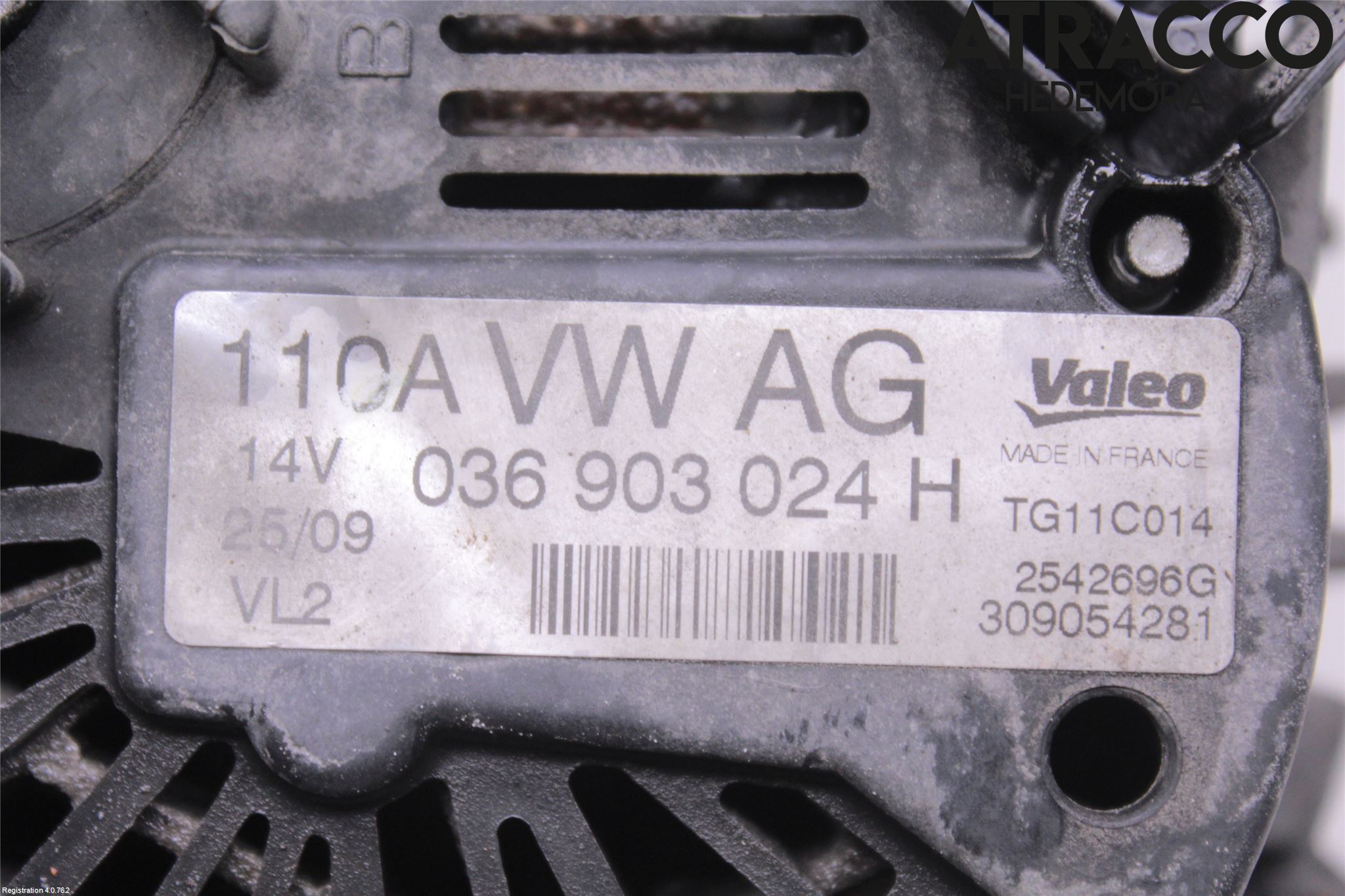 Volkswagen VW POLO 10-17 Generator