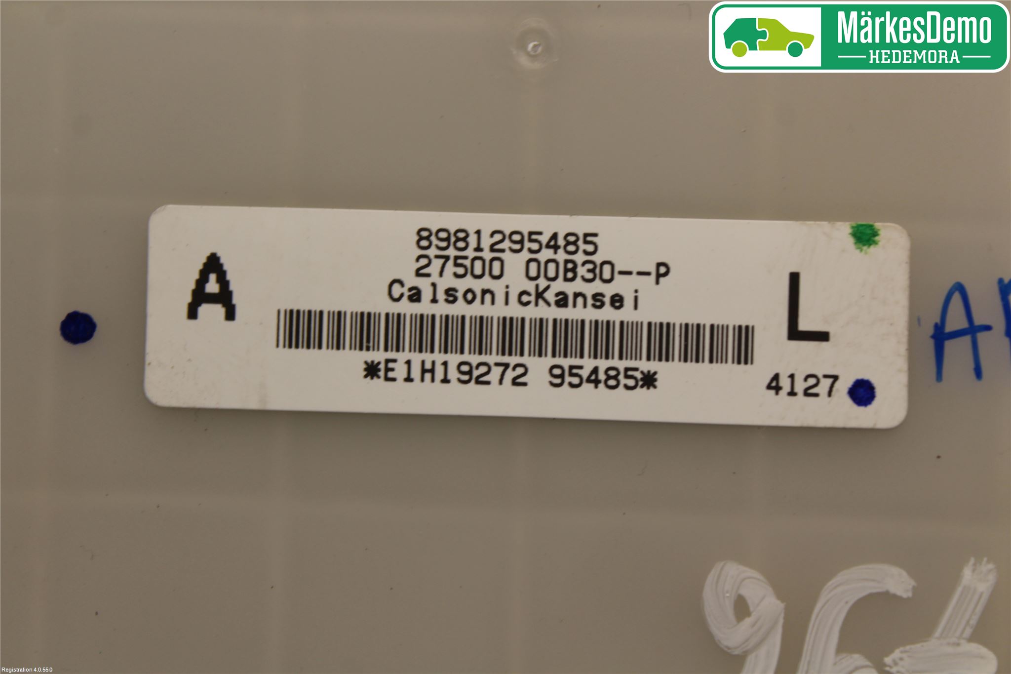 Isuzu D-MAX Ac Styrenhet Ac Manöveren