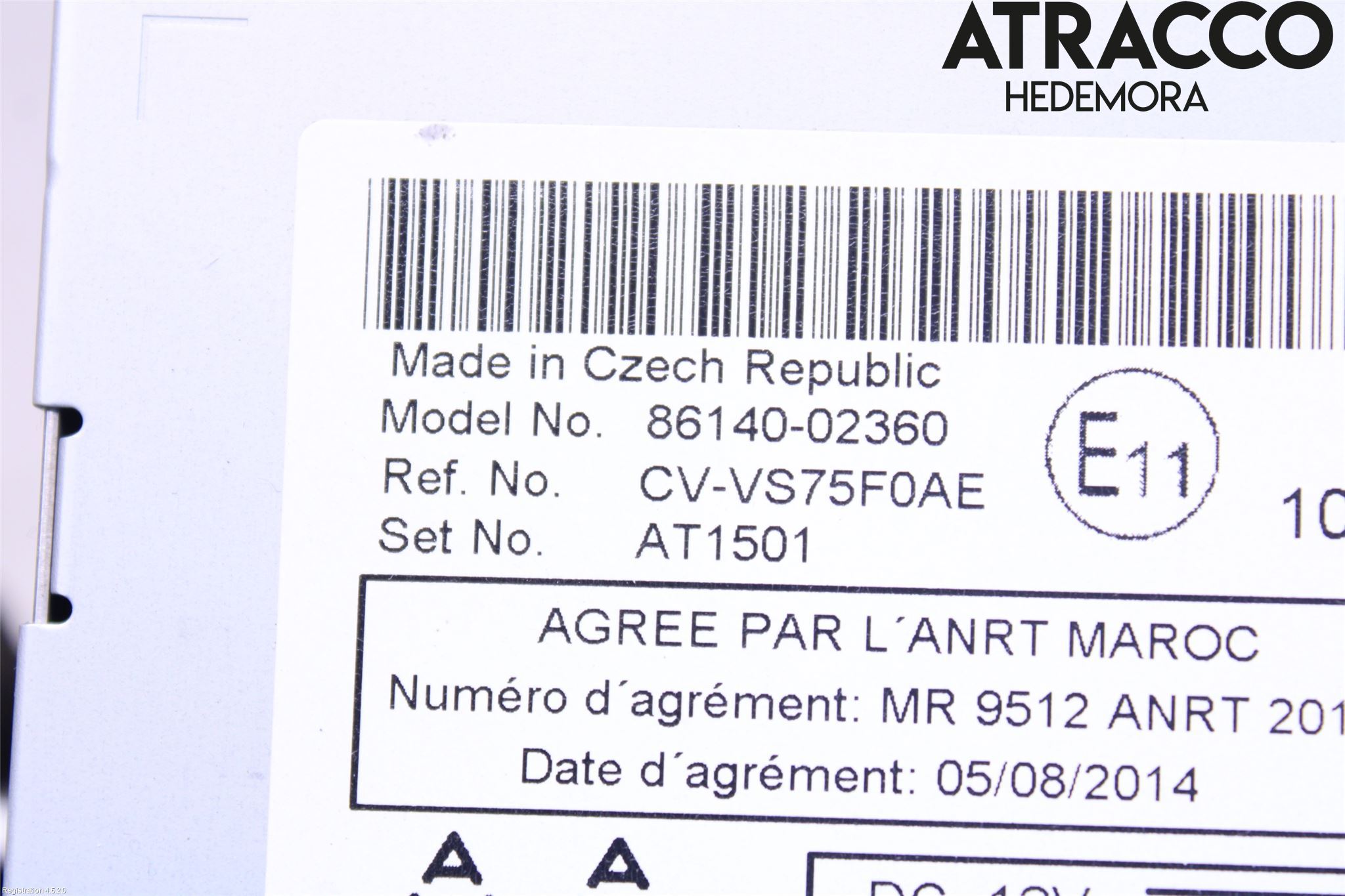 Toyota AURIS 13-19 Cd Radio - Multimediapanel