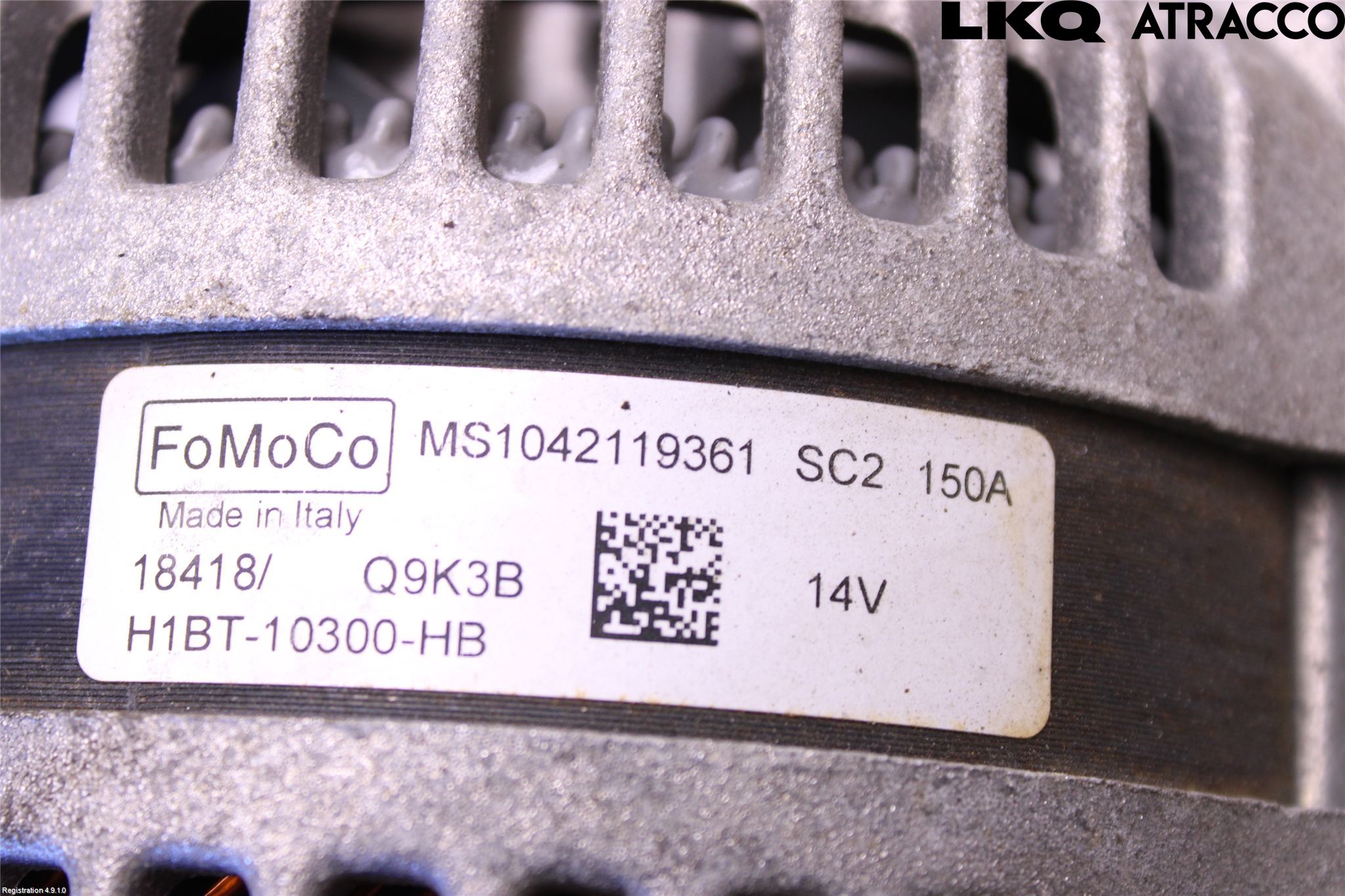 Ford ECOSPORT 17- Generator