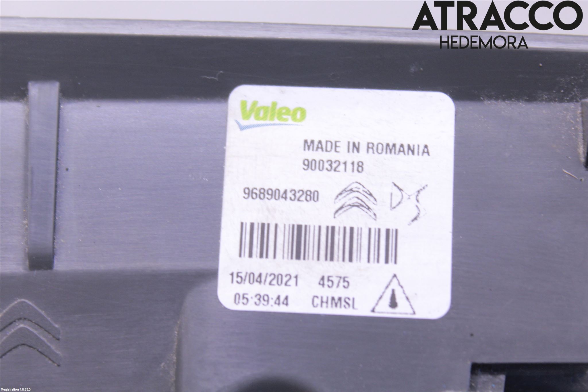 Peugeot 208/E-208 20- Bromsljus Bakruta