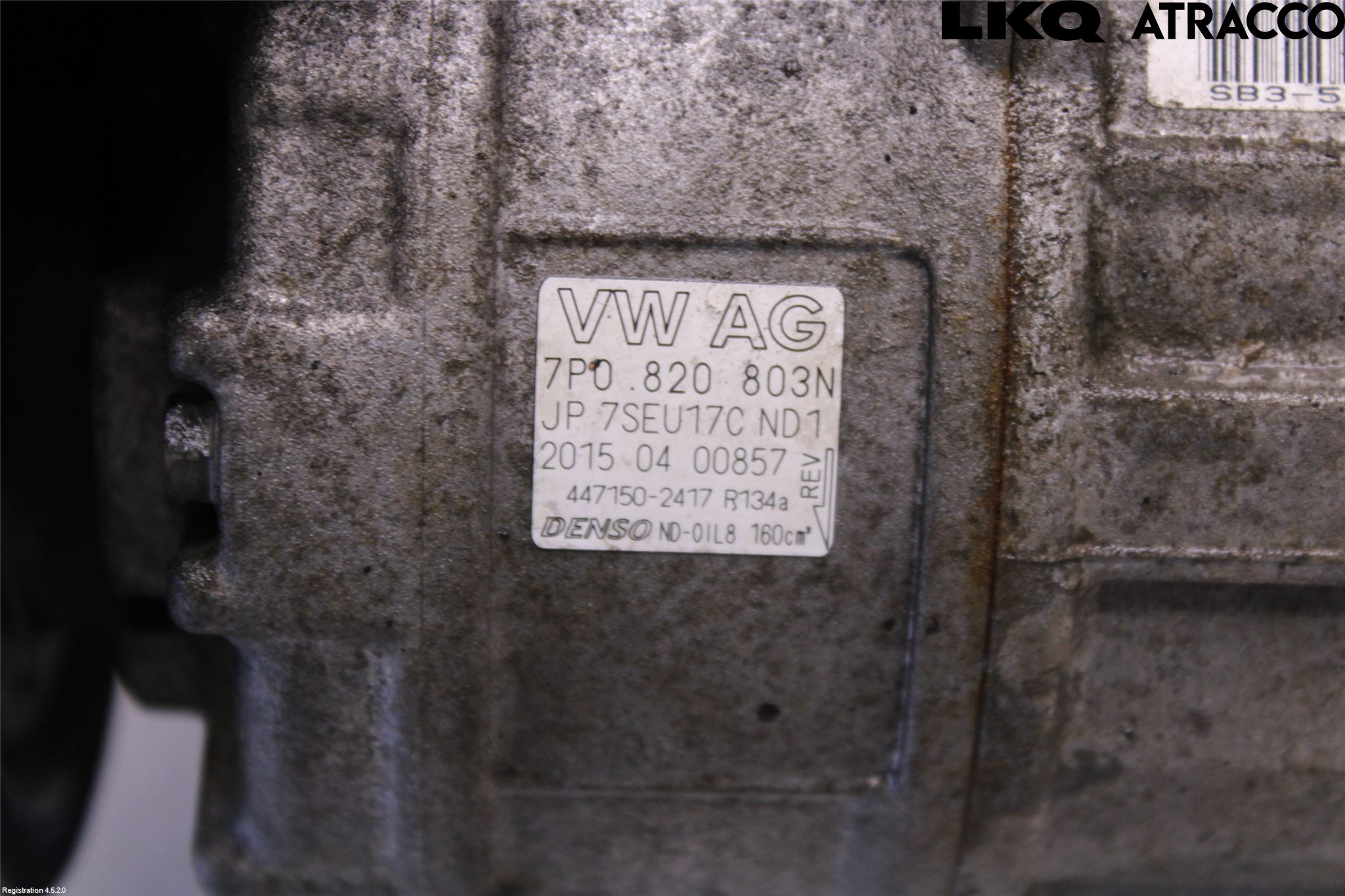 Volkswagen VW TOUAREG 7P 11-18 Ac Kompressor