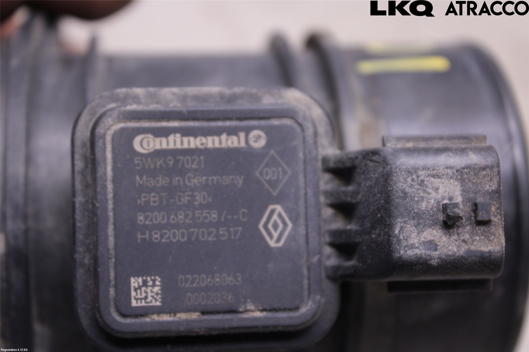 Dacia DUSTER 10-17 Injluftmassamätare