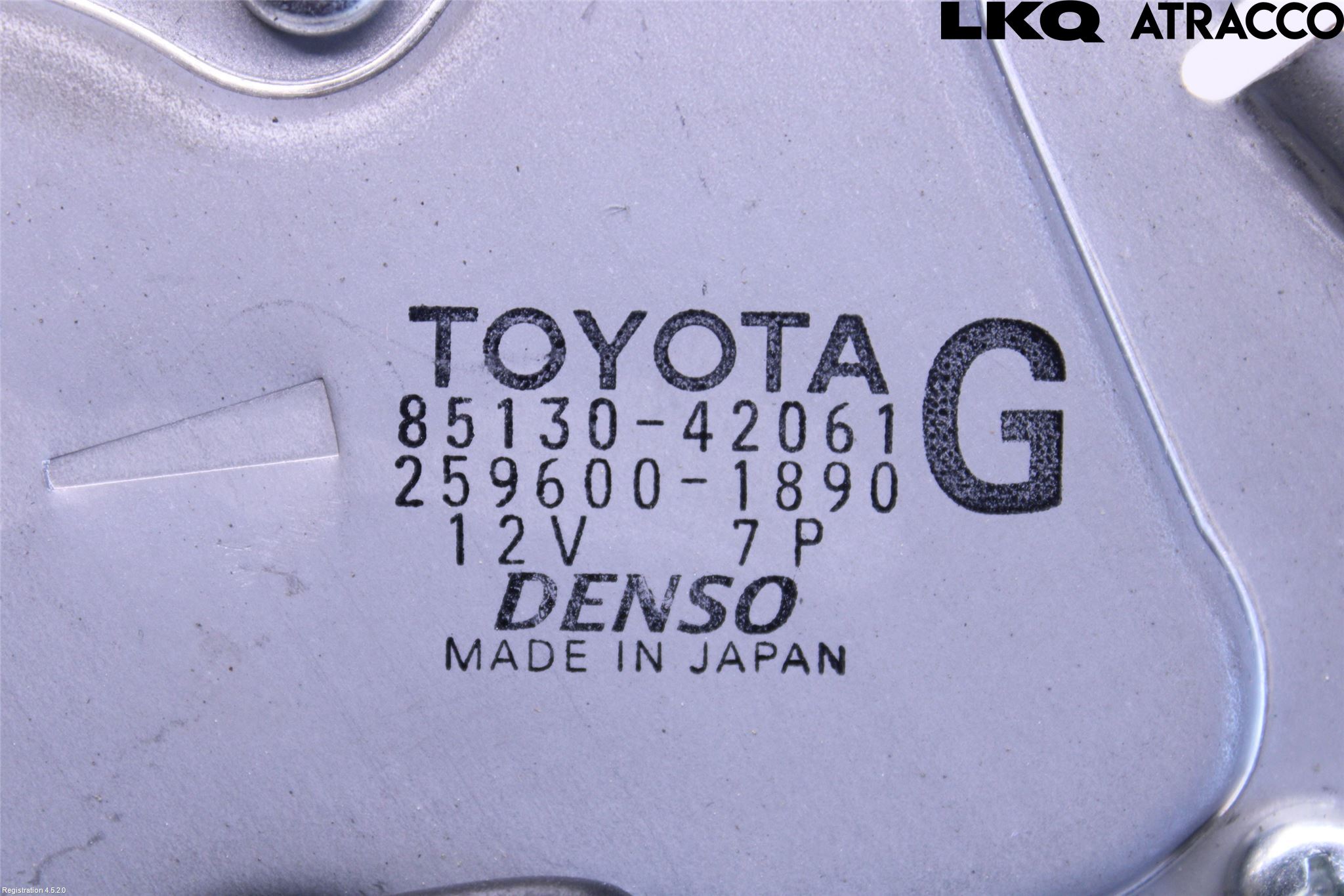 Toyota RAV 4 06-12 Torkarmotor Baklucka