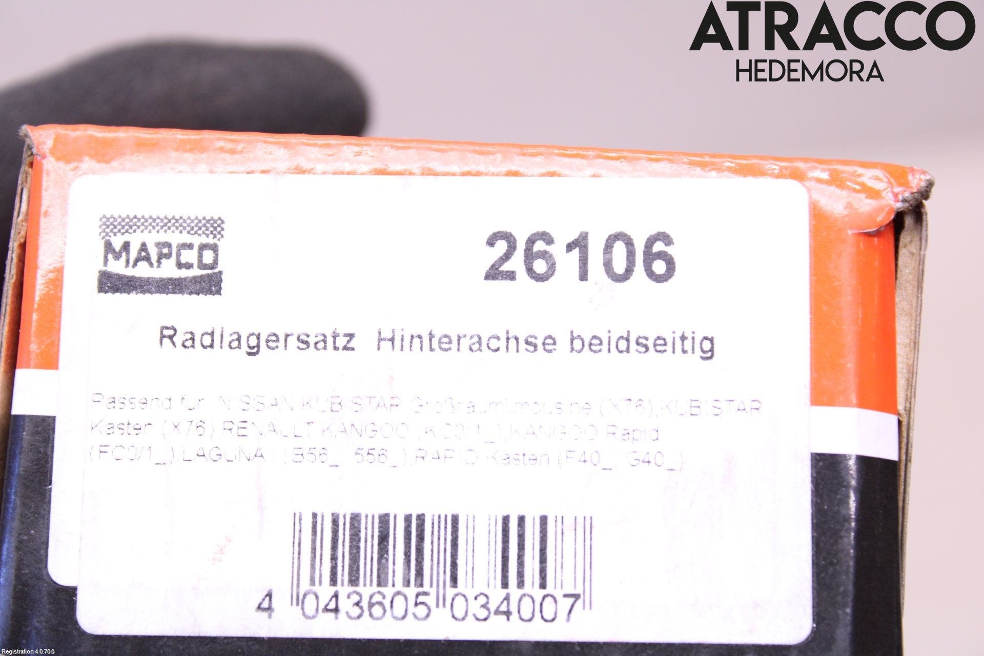 Renault LAGUNA I  94-00 Hjullager-Sats