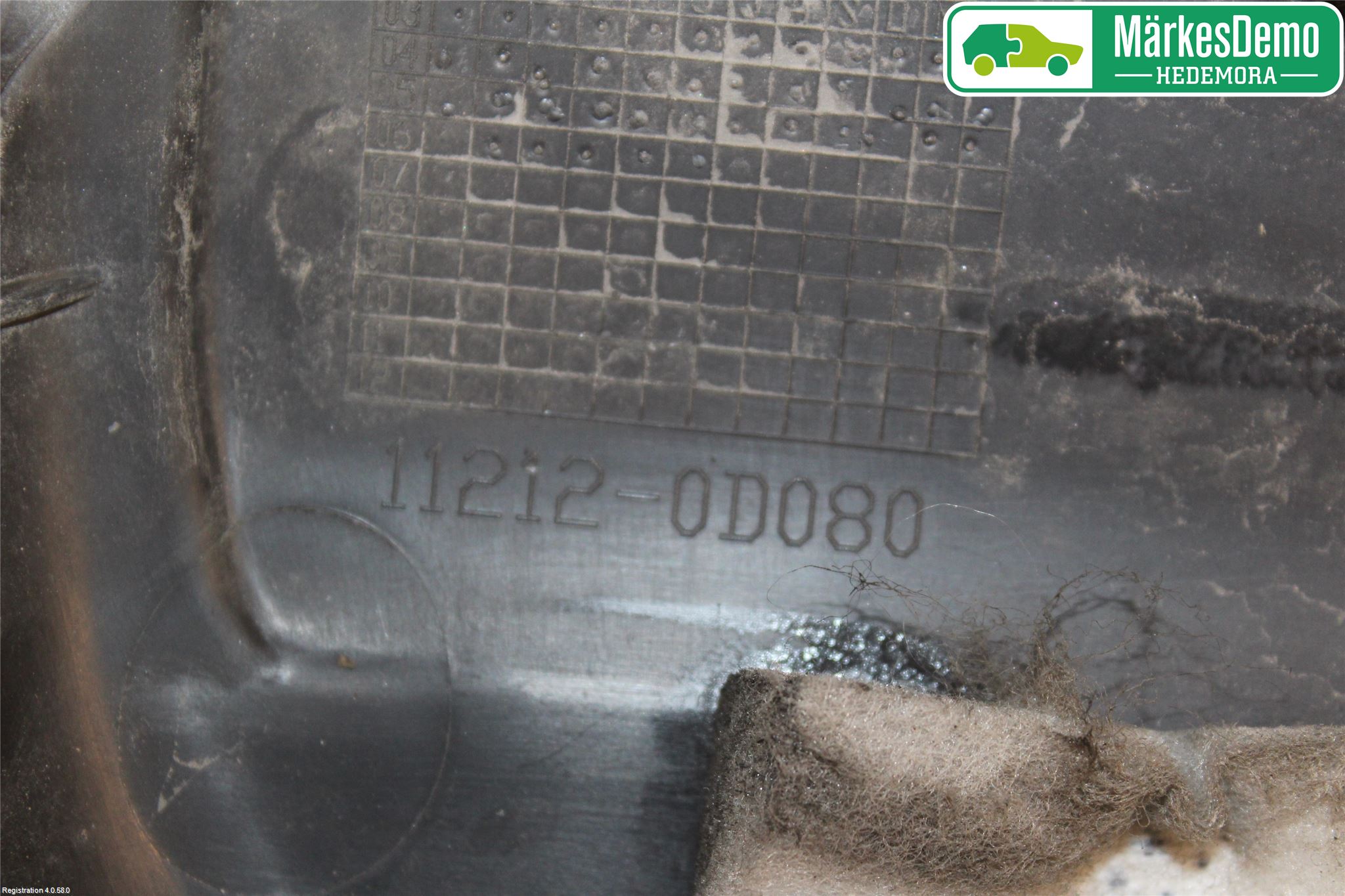 Toyota COROLLA 02-07 Motorkåpa