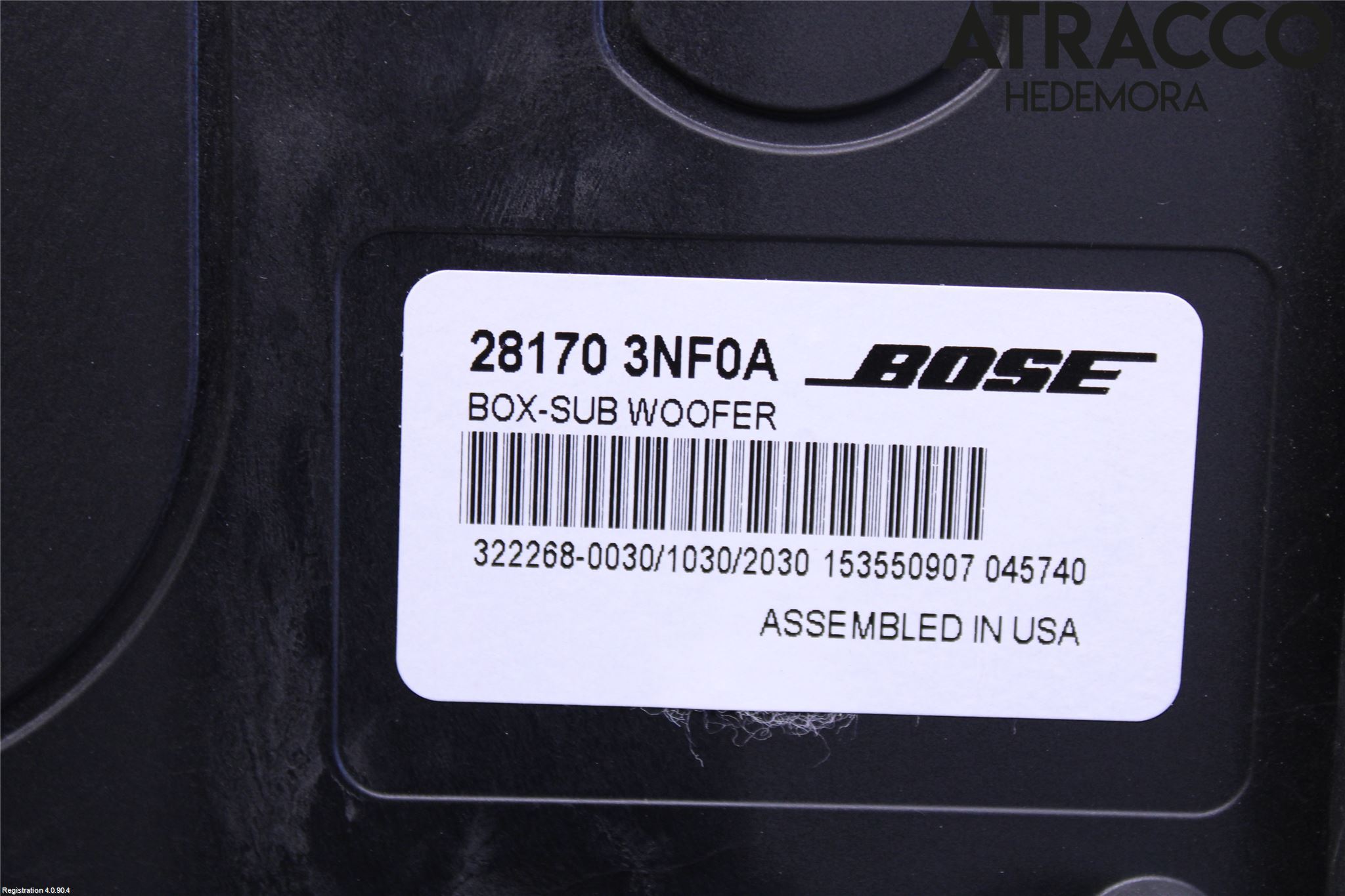 Nissan LEAF 11-17 Högtalare