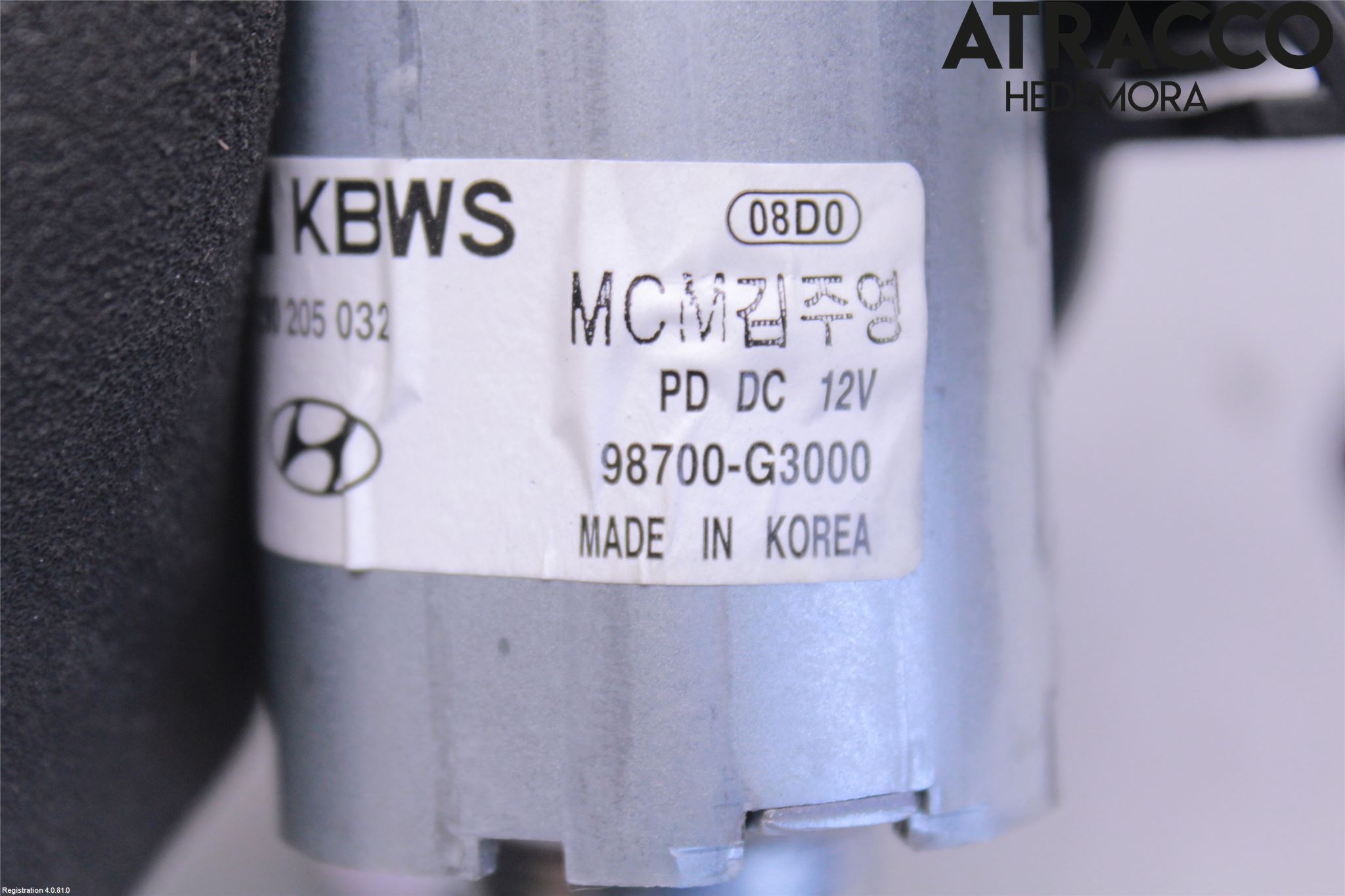 Hyundai i30 PD 17- Torkarmotor Baklucka